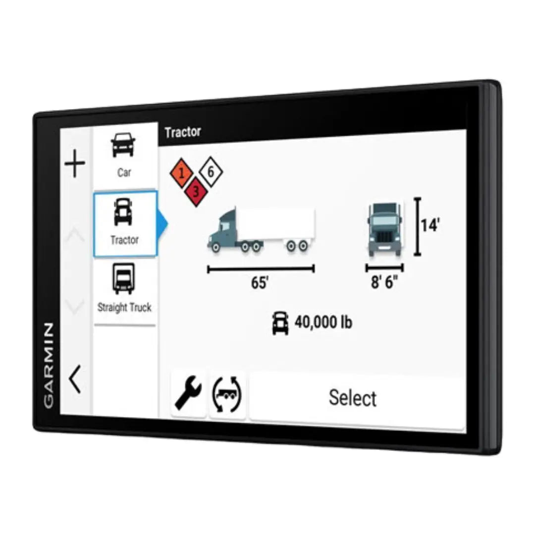 Garmin dezl OTR620 GPS Truck Navigator with 6-Inch 1280p Touchscreen Display (Black)