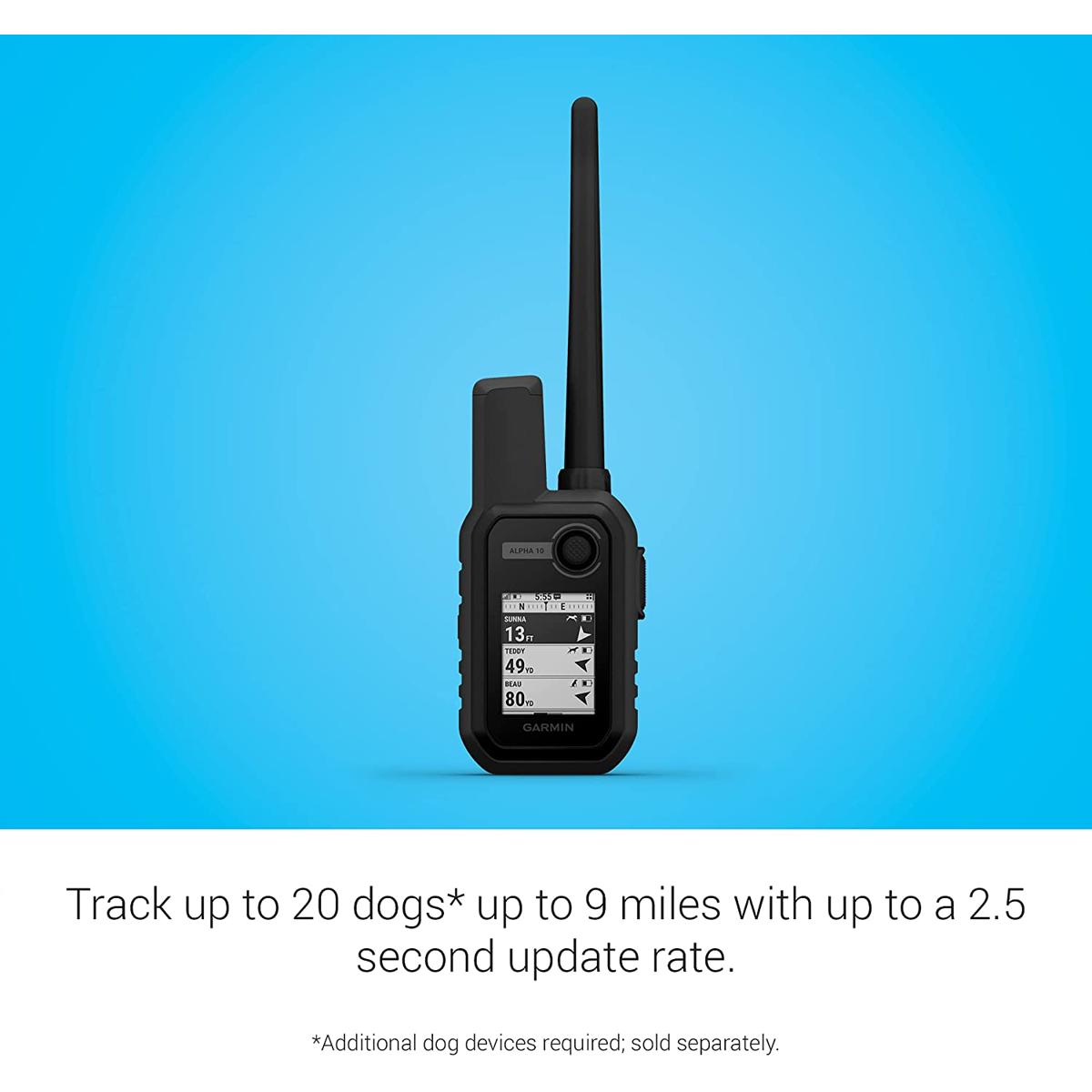 Garmin Alpha 10 Handheld Dog Tracker