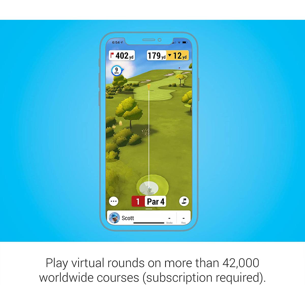 Garmin Approach R10 Portable Golf Launch Monitor, Black