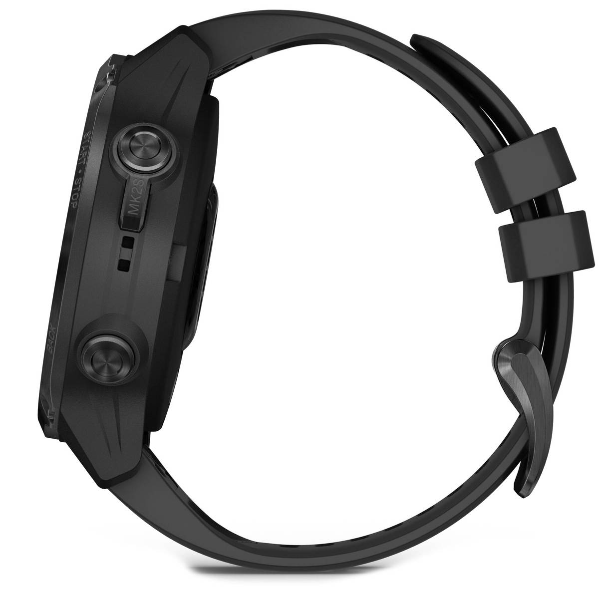 Garmin Descent MK2S Dive 43mm GPS Smart Watch, Carbon Gray DLC with Black Silicone Band