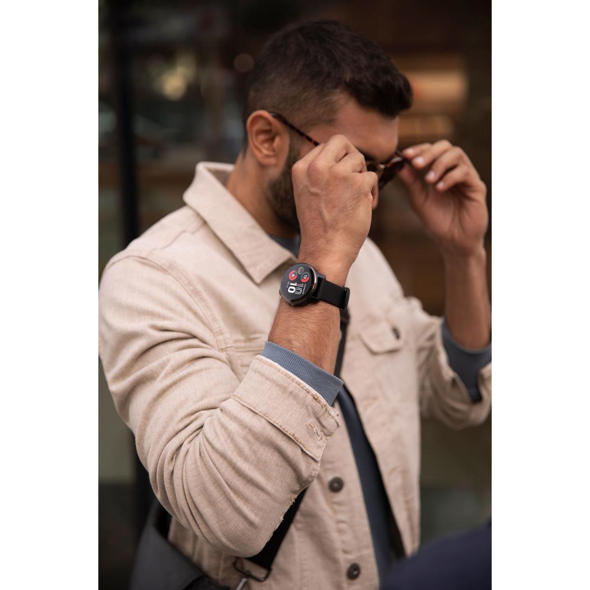 Garmin Venu 2 Plus 43mm GPS Smart Watch, Ivory with Silicone Band