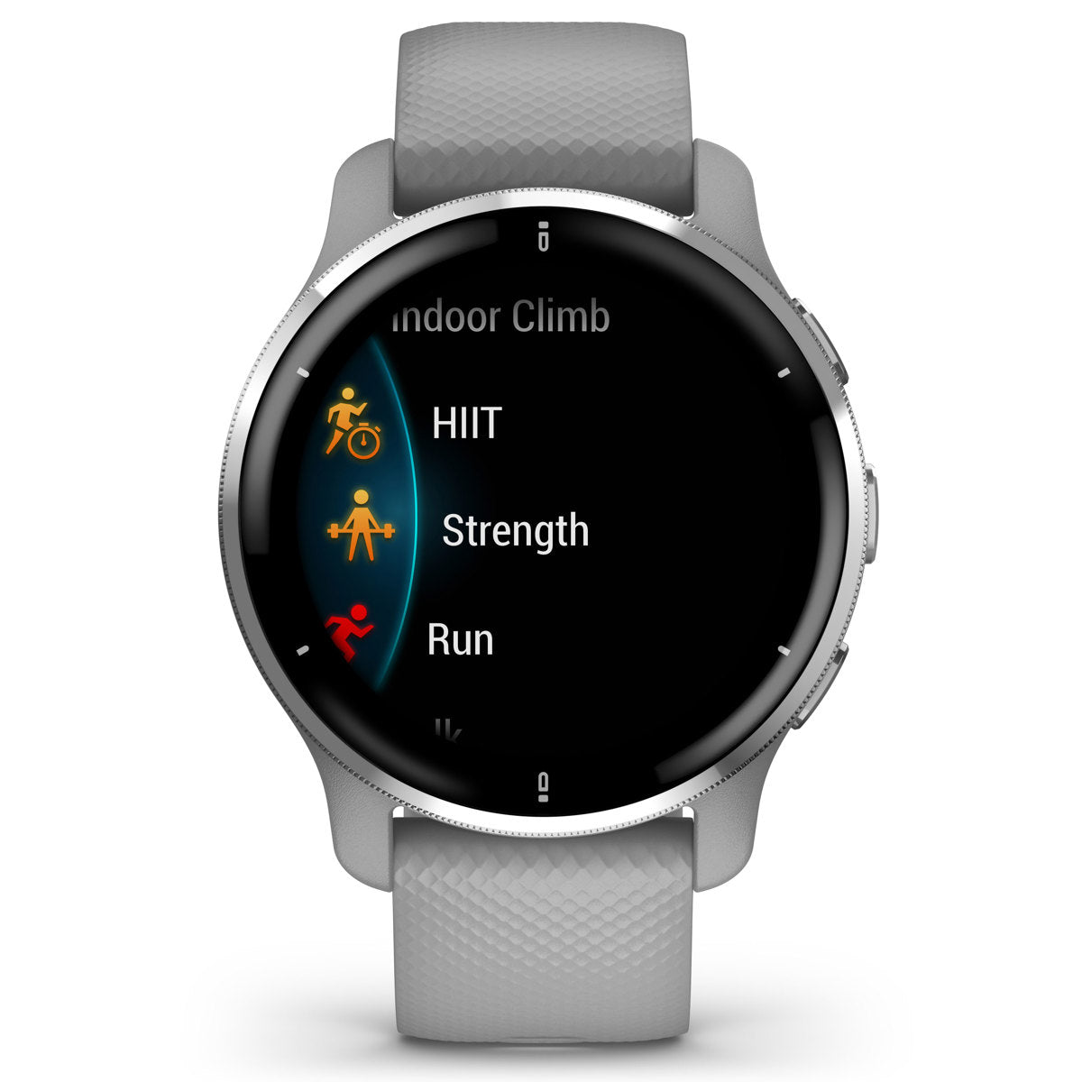 Garmin Venu 2 Plus 43mm GPS Smart Watch, Powder Gray with Silicone Band