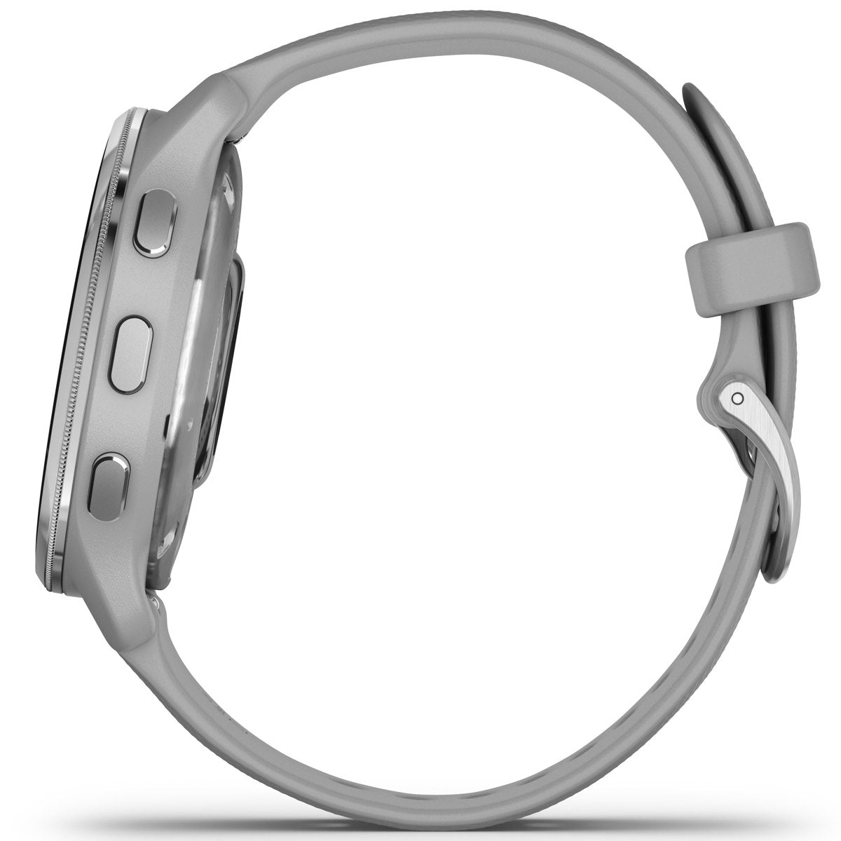 Garmin Venu 2 Plus 43mm GPS Smart Watch, Powder Gray with Silicone Band