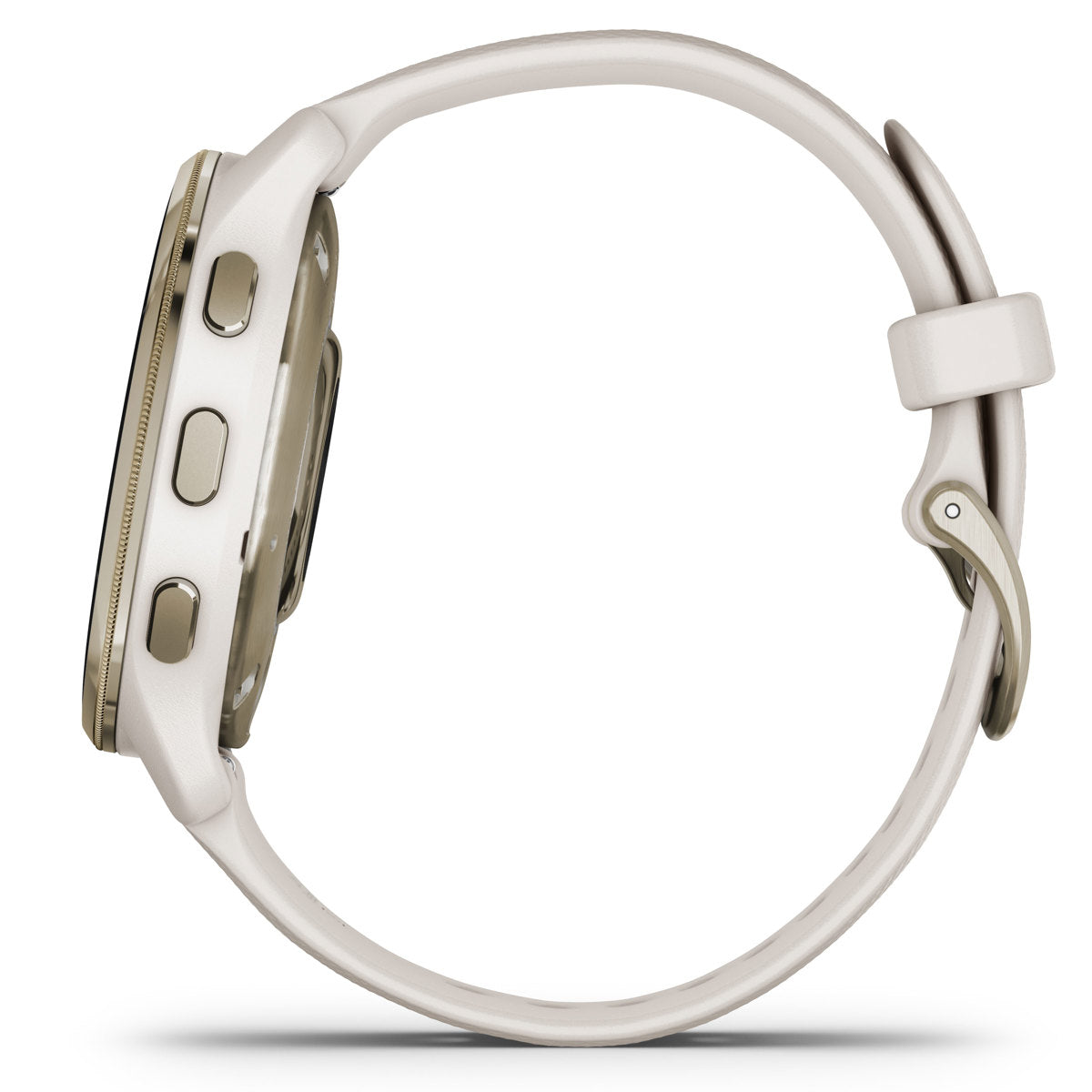 Garmin Venu 2 Plus 43mm GPS Smart Watch, Ivory with Silicone Band