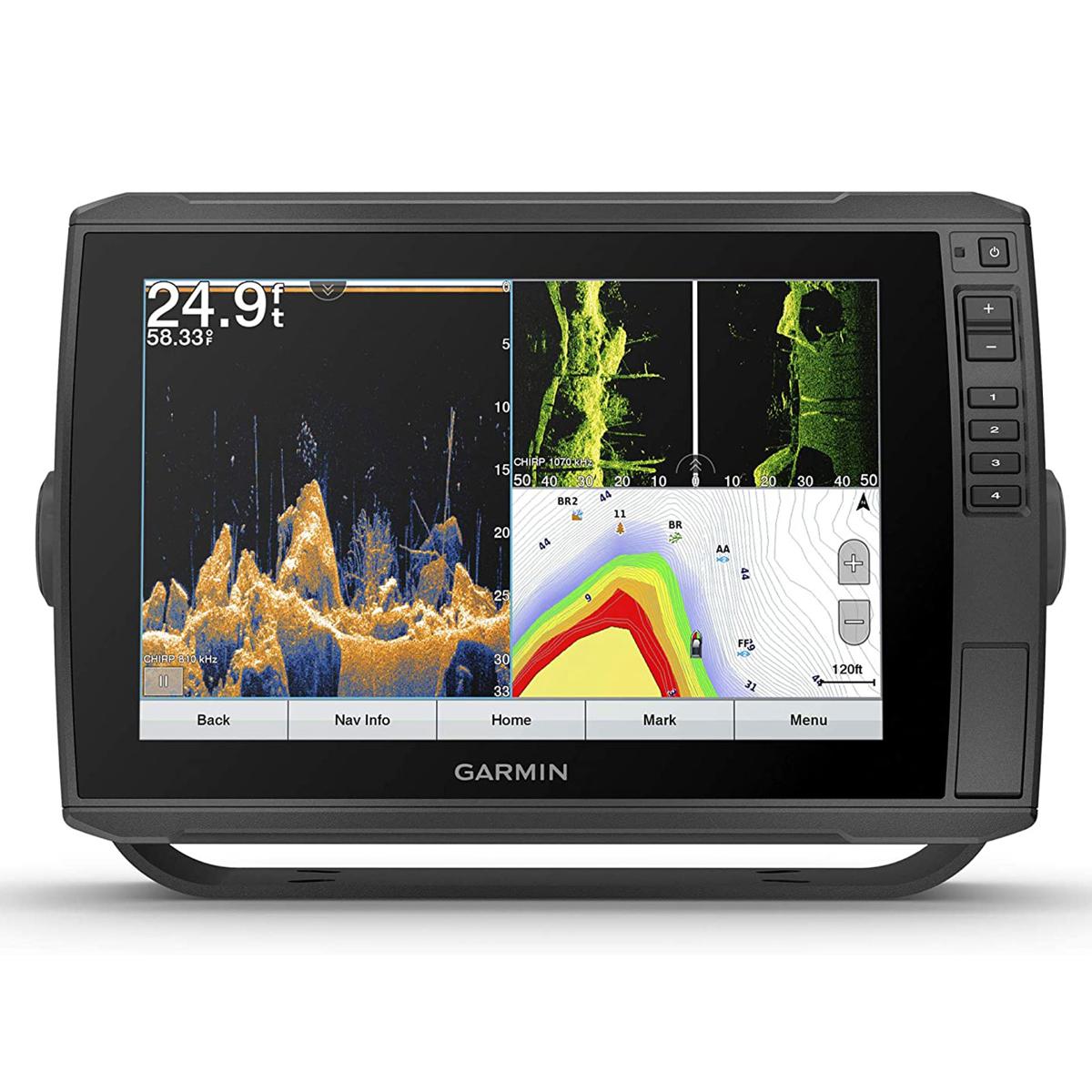 Garmin ECHOMAP Ultra 10" UHD 106sv Chartplotter with GT56UHD-TM Transducer, BlueChart g3 and LakeVu g3