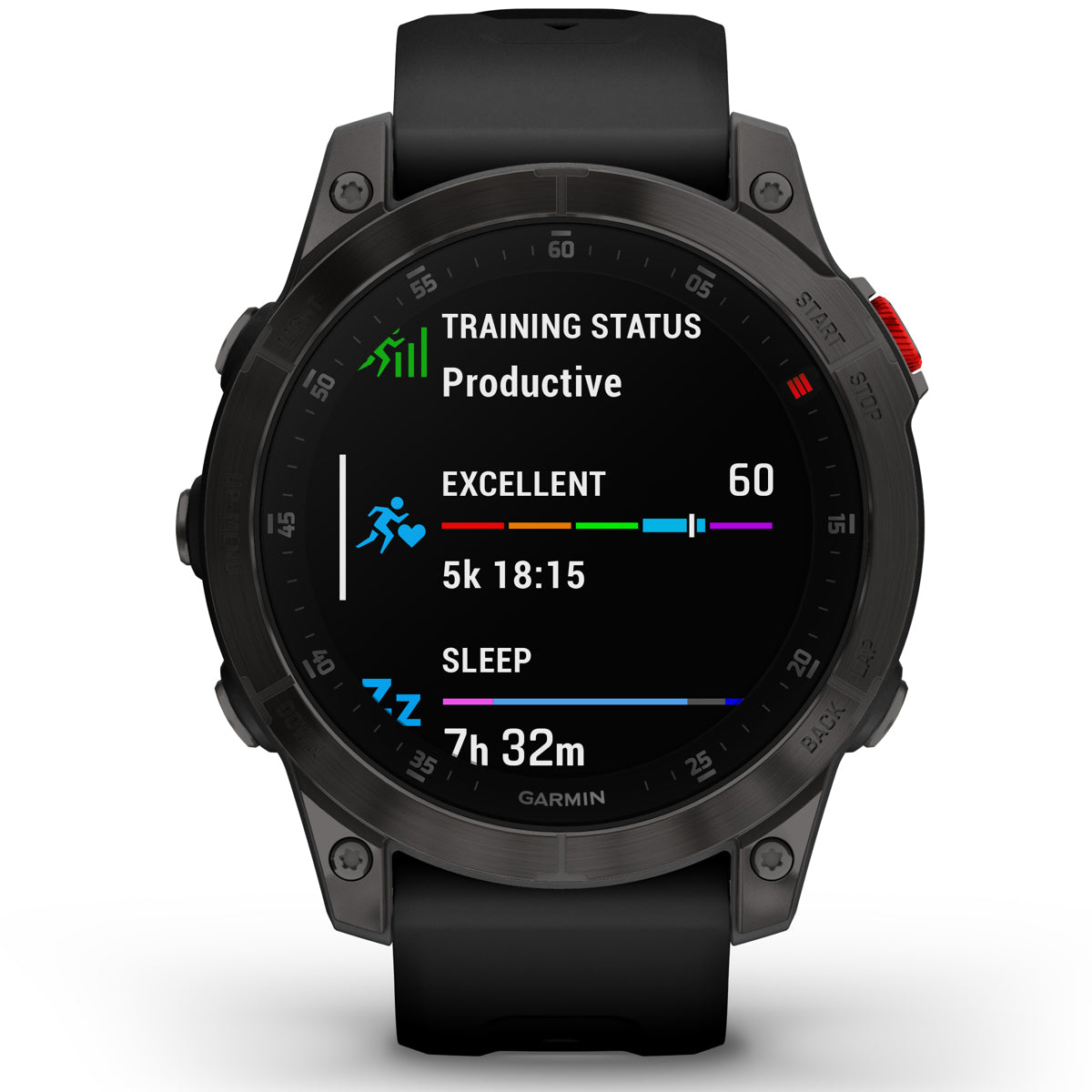 Garmin Epix Gen 2 Sapphire 47mm GPS Smartwatch, Black Titanium