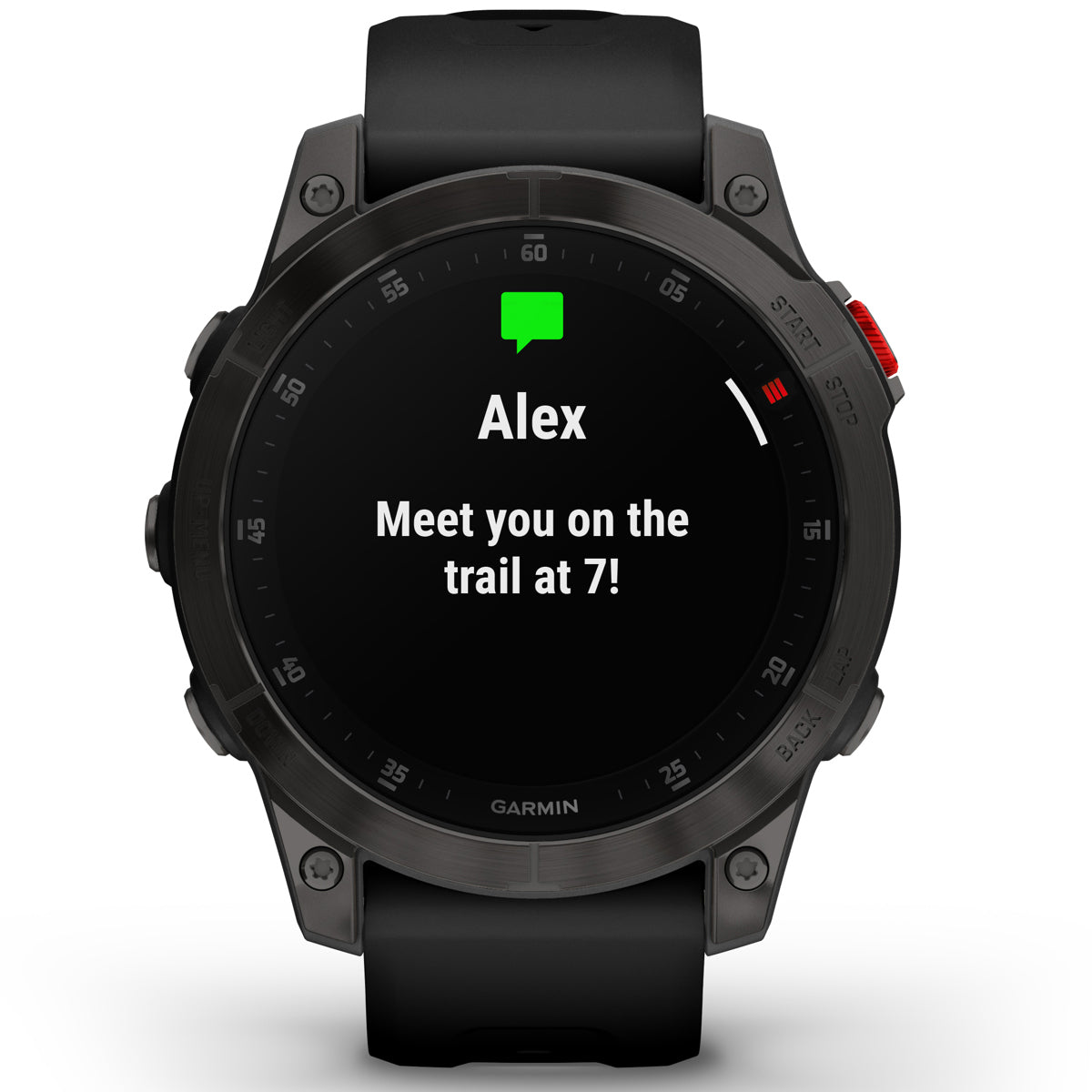 Garmin Epix Gen 2 Sapphire 47mm GPS Smartwatch, Black Titanium