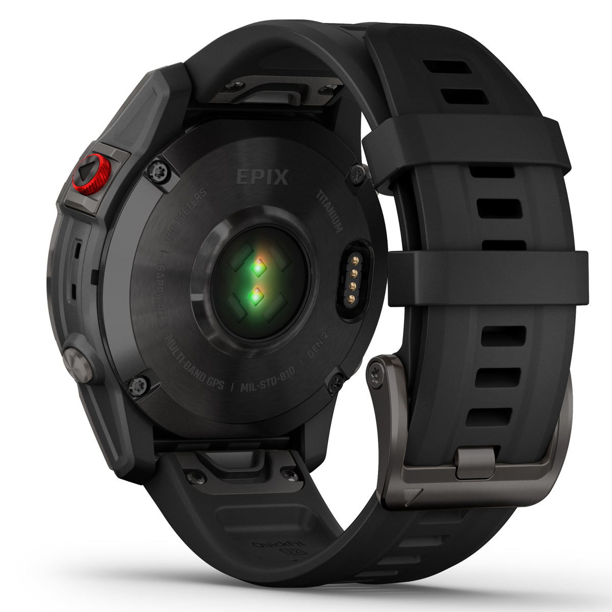 Garmin Epix Gen 2 Sapphire 47mm GPS Smartwatch, Black Titanium