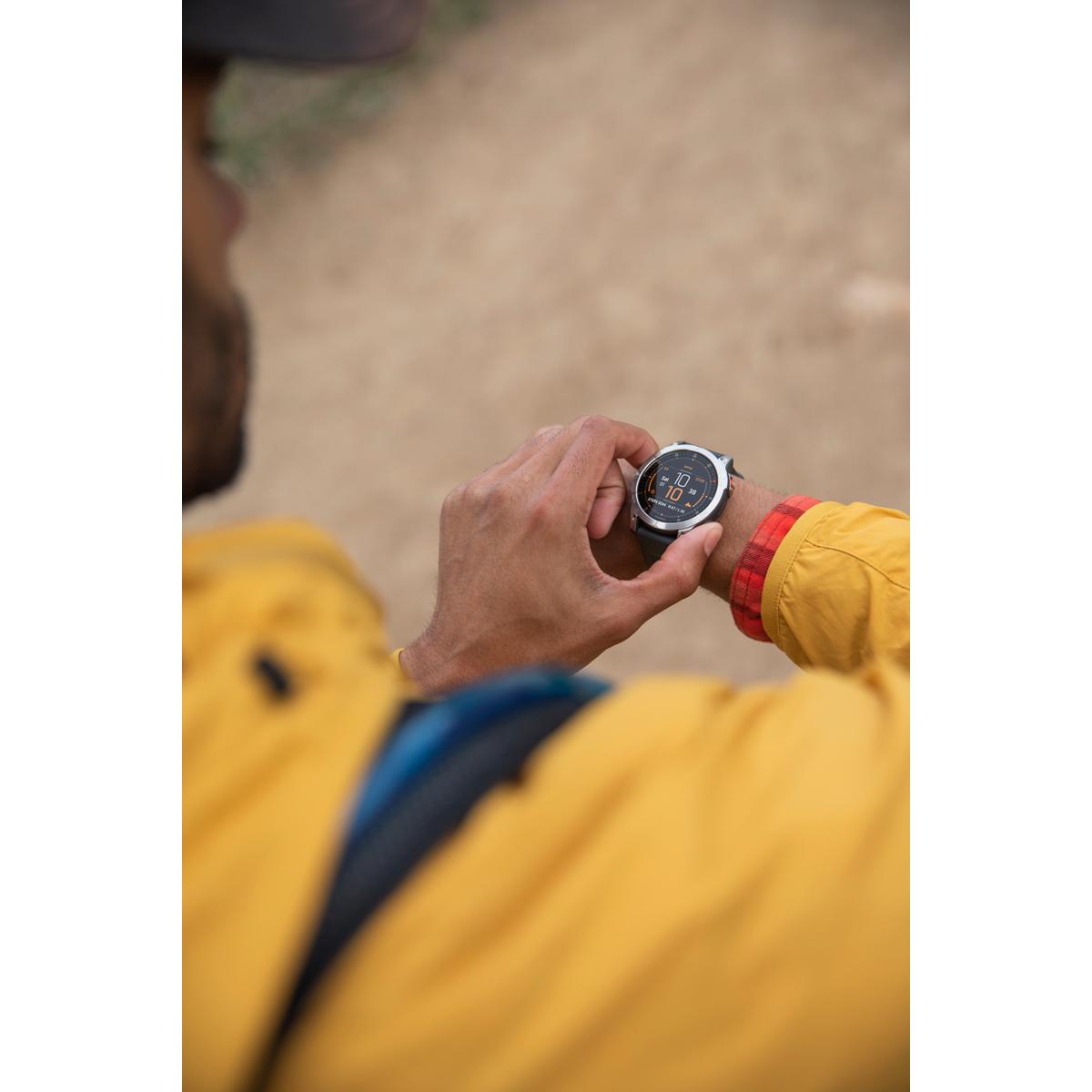 Garmin Epix Gen 2 Sapphire 47mm GPS Smartwatch, Black Titanium