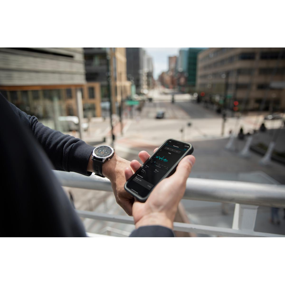 Garmin Epix Gen 2 Sapphire 47mm GPS Smartwatch, Black Titanium