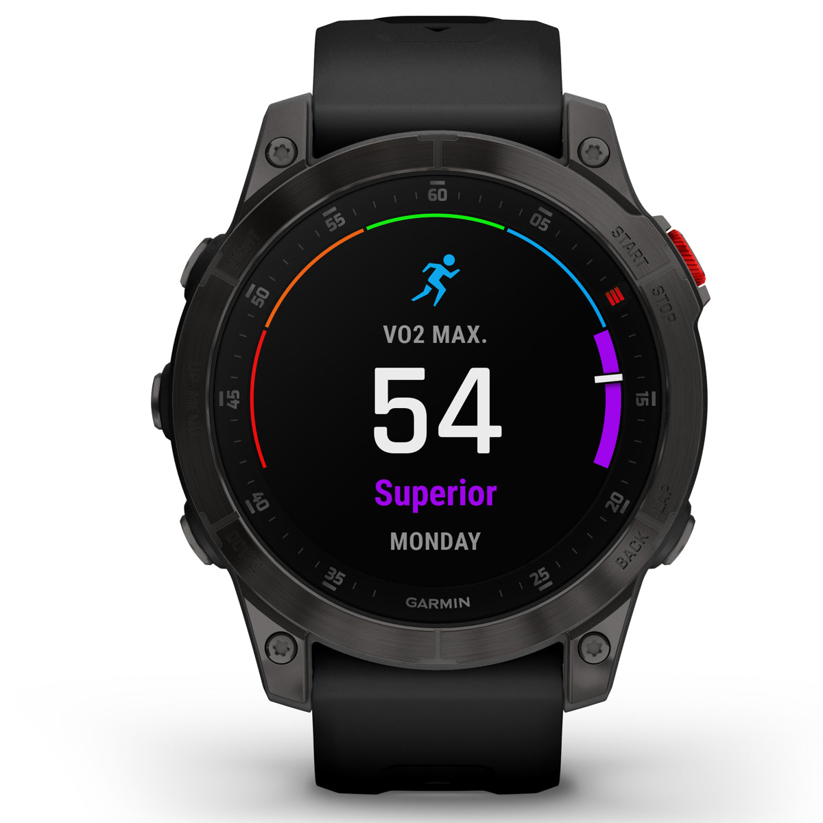 Garmin Epix Gen 2 Sapphire 47mm GPS Smartwatch, Black Titanium
