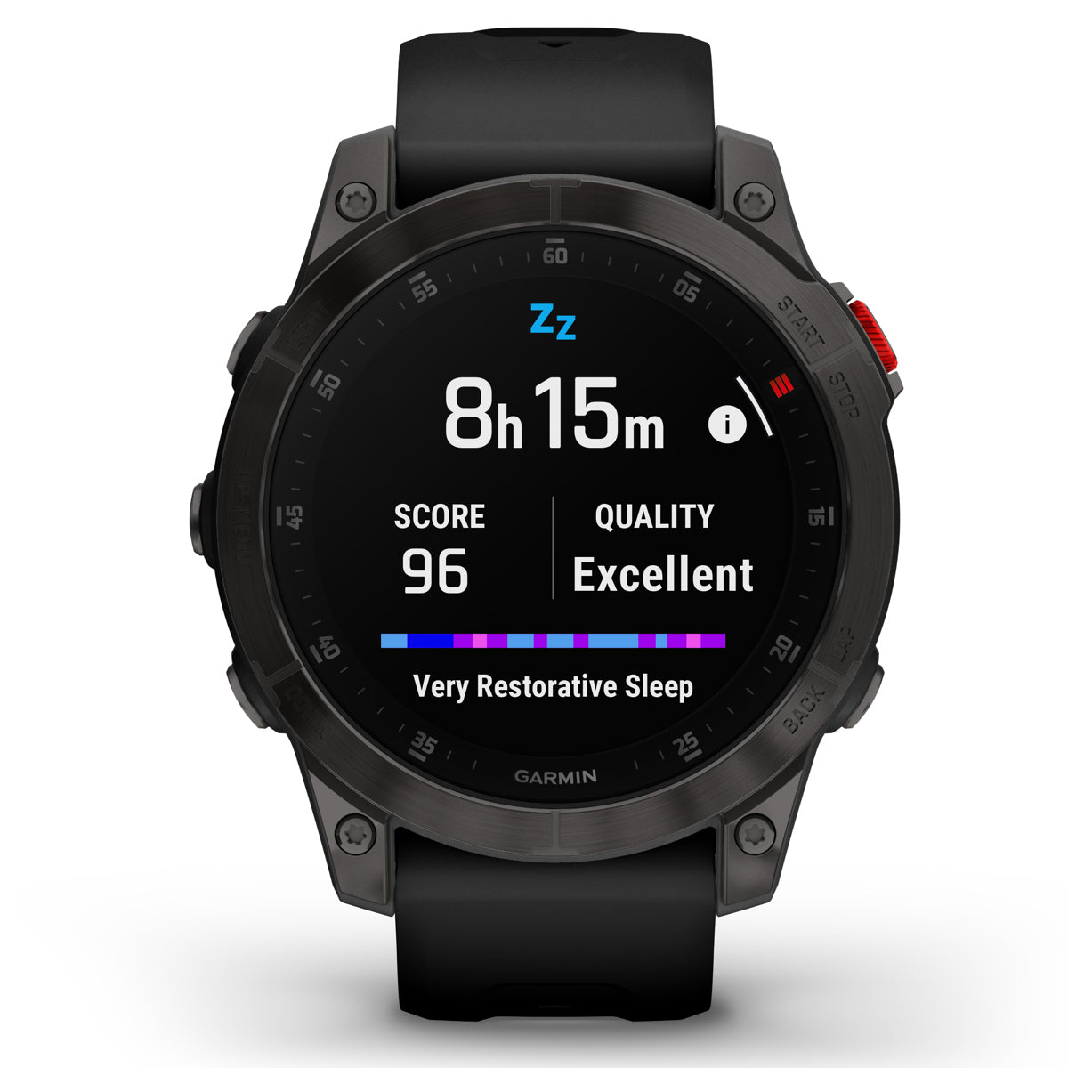 Garmin Epix Gen 2 Sapphire 47mm GPS Smartwatch, Black Titanium