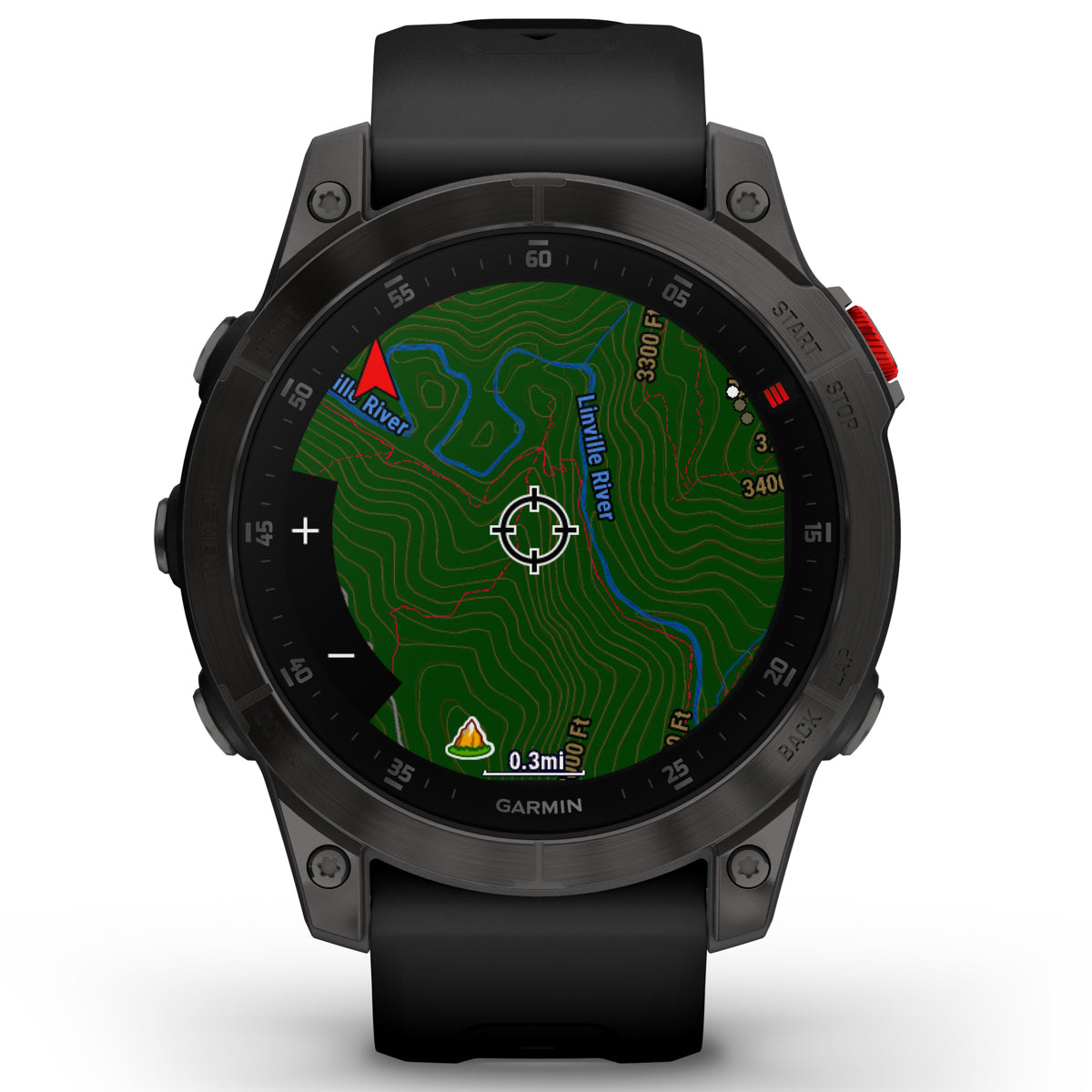 Garmin Epix Gen 2 Sapphire 47mm GPS Smartwatch, Black Titanium