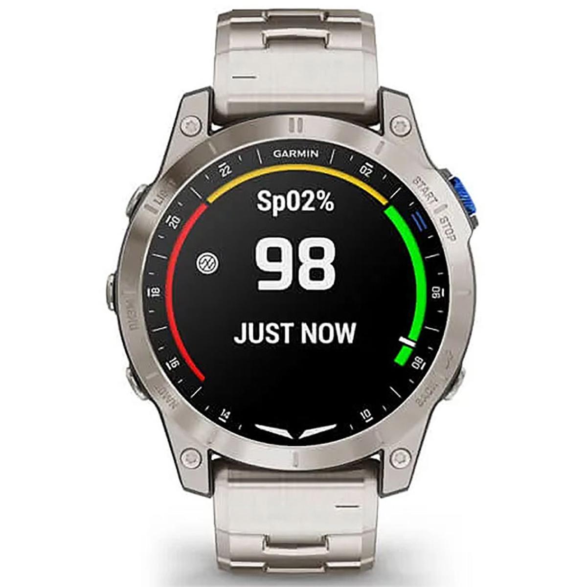 Garmin D2 Mach 1 GPS Aviator Smartwatch with Vented Titanium Bracelet