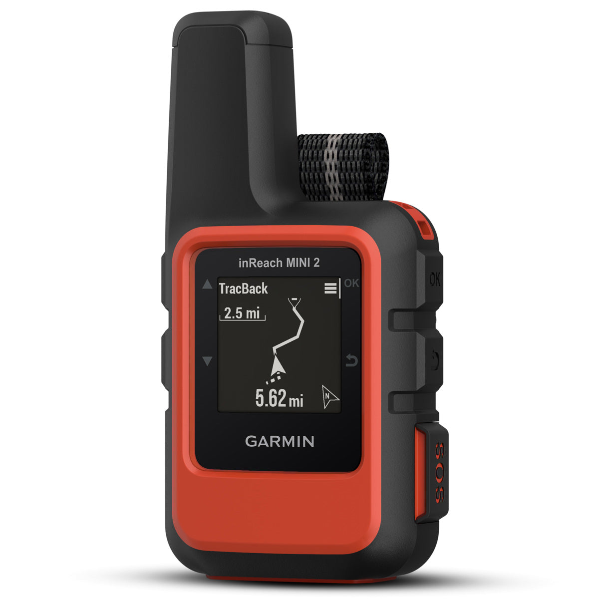 Garmin inReach Mini 2 Compact Satellite Communicator, Flame Red