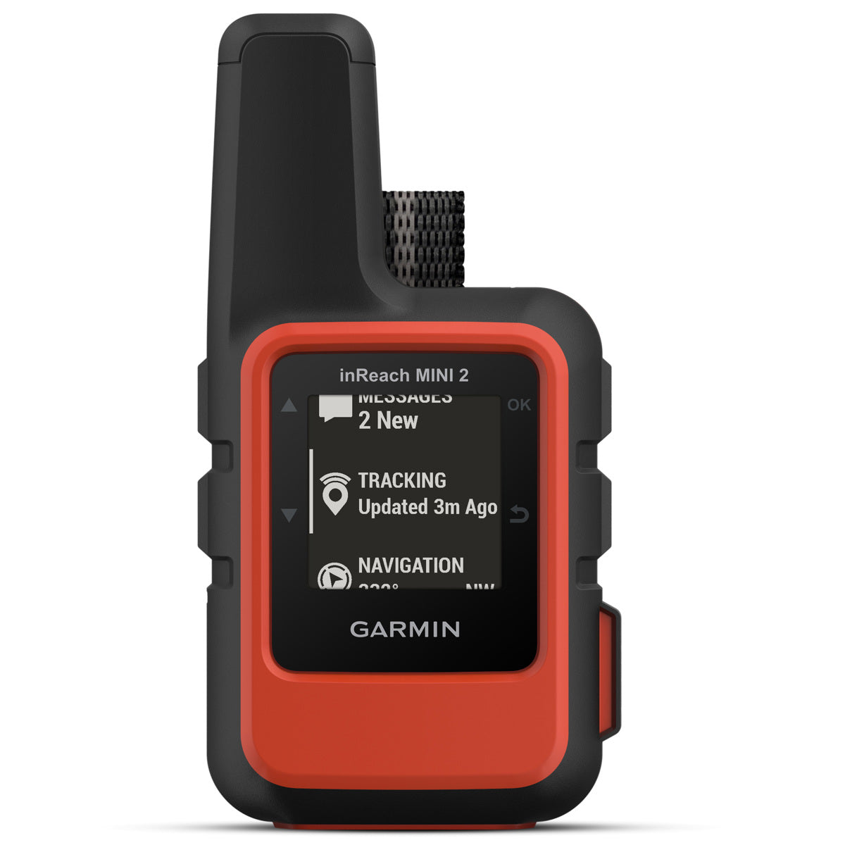 Garmin inReach Mini 2 Compact Satellite Communicator, Flame Red