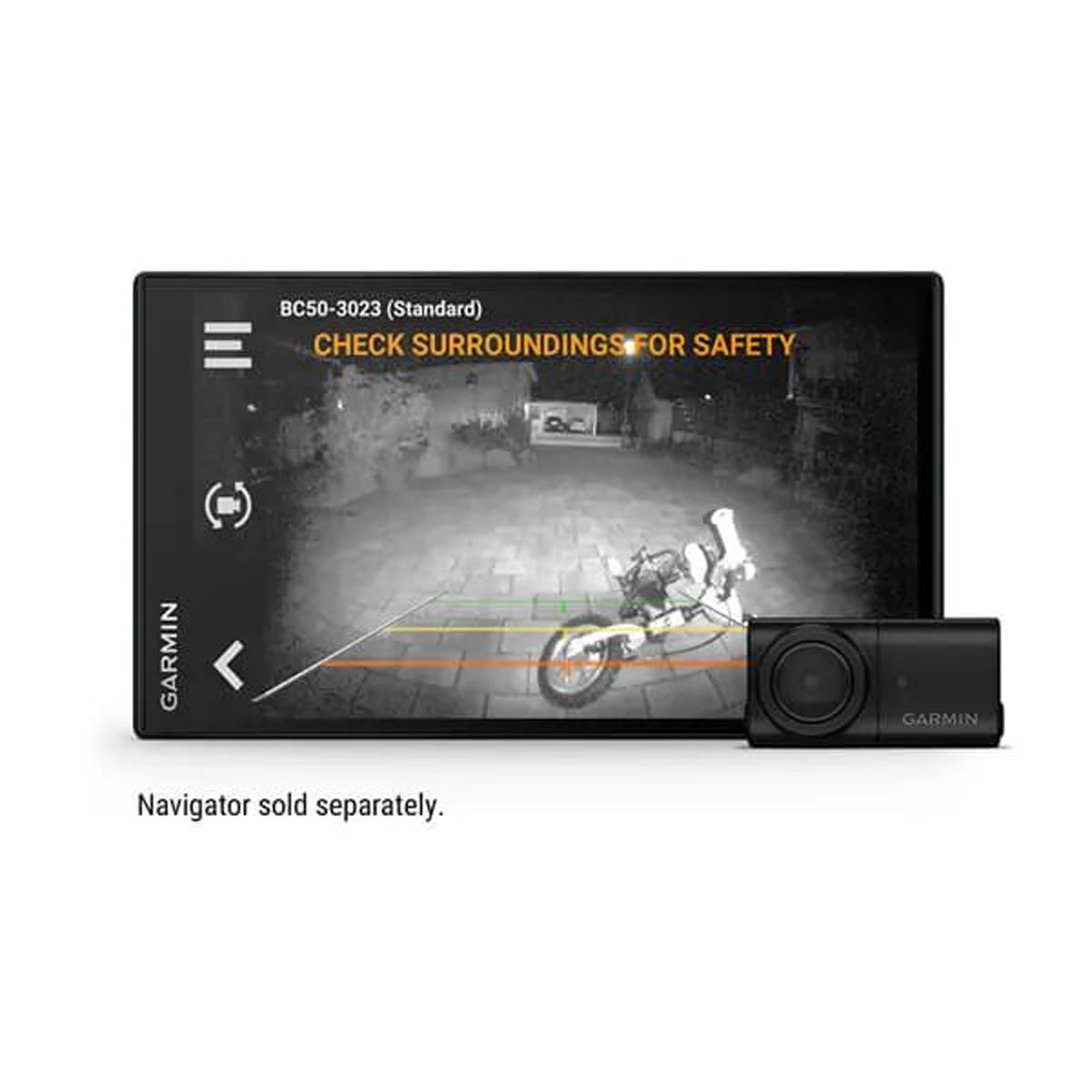 Garmin BC 50 Night Vision Wireless Backup Camera with License Plate and Bracket Mount