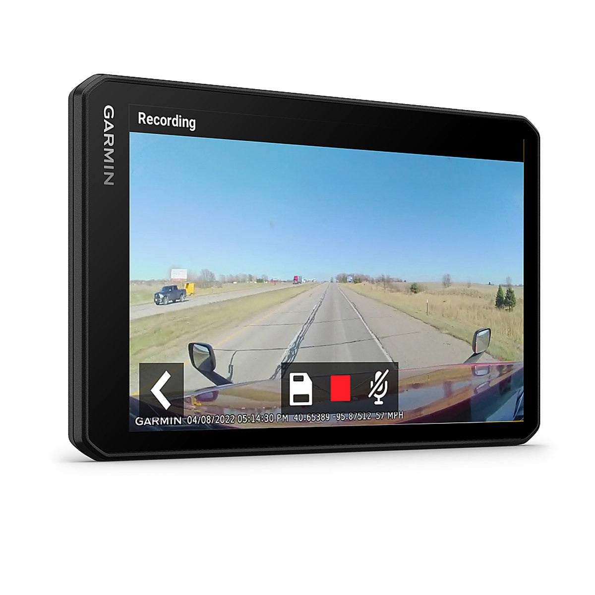 Garmin dezlCam OTR710 7" GPS Truck Navigator with Built-In Dash Cam