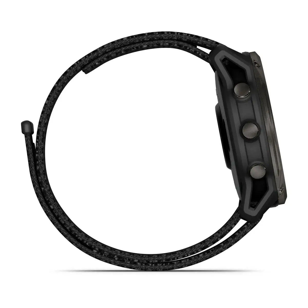 Garmin Enduro 3 Solar Sapphire 51mm GPS Smartwatch, Carbon Gray DLC Titanium with Black Ultrafit Nylon Strap