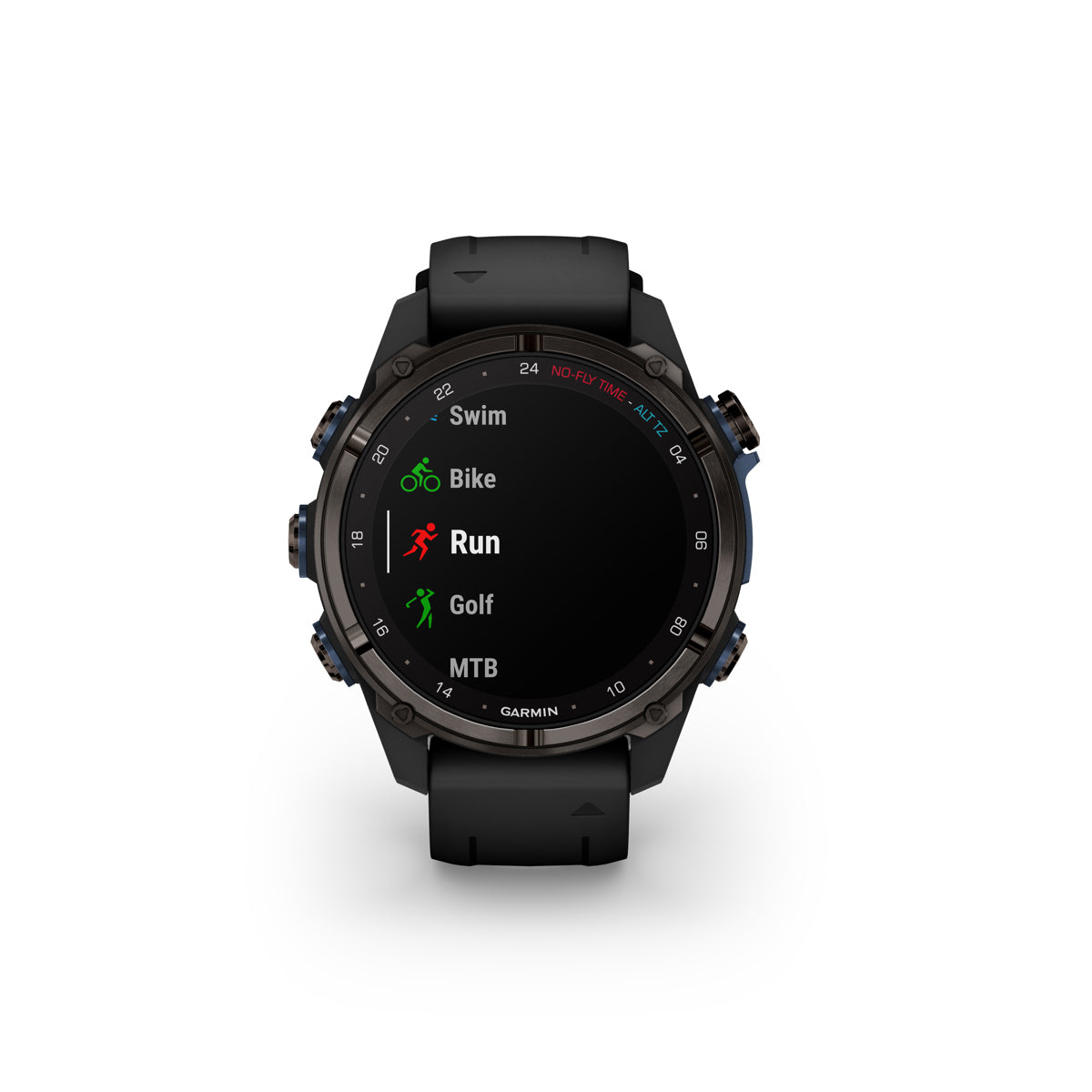 Garmin Descent Mk3i Dive GPS Smart Watch 43mm Black Silicone Band Carbon Gray