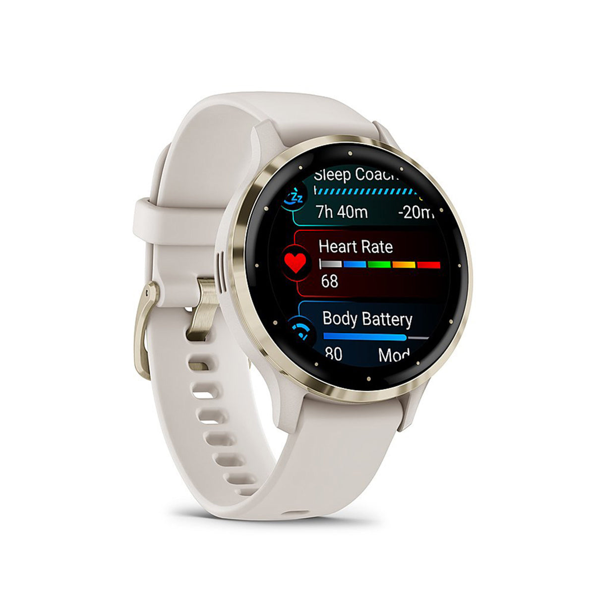 Garmin Venu 3S 41mm GPS Smartwatch Ivory