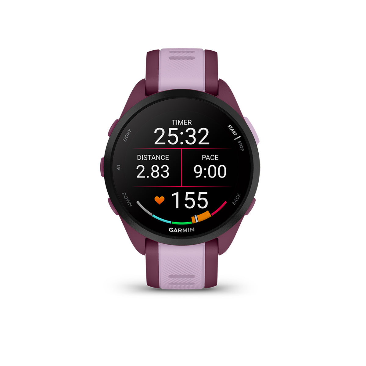 Garmin Forerunner 165 Music GPS Smartwatch Berry/Lilac