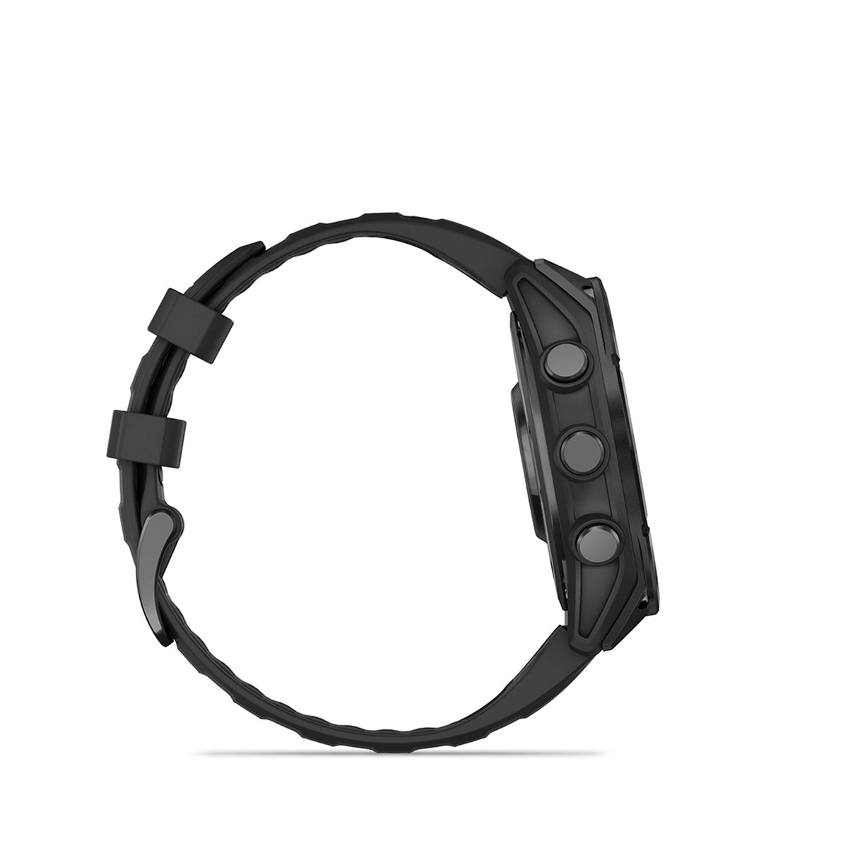 Garmin fenix 8 47mm AMOLED GPS Smartwatch, Slate Gray with Black Silicone Band