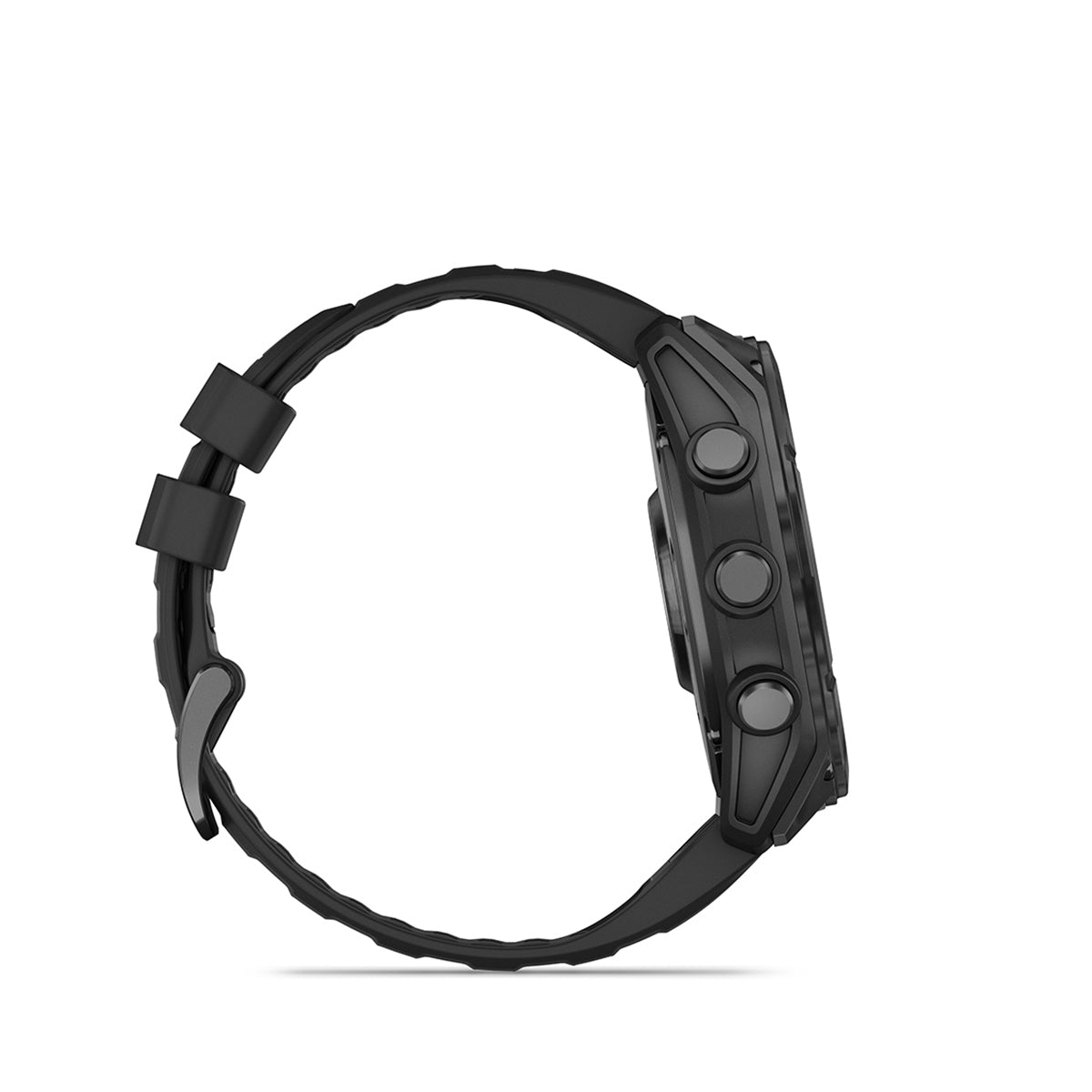 Garmin fenix 8 51mm AMOLED GPS Smartwatch, Slate Gray with Black Silicone Band