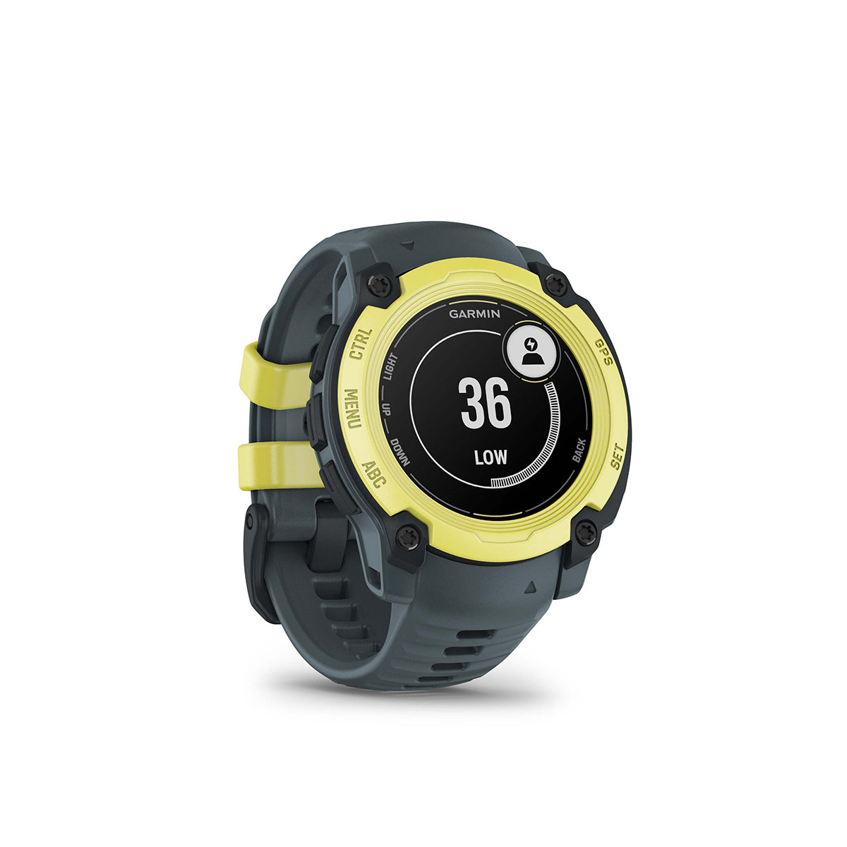 Garmin Instinct E 40mm GPS Smartwatch with Silicone Band Electric Lime/Twilight