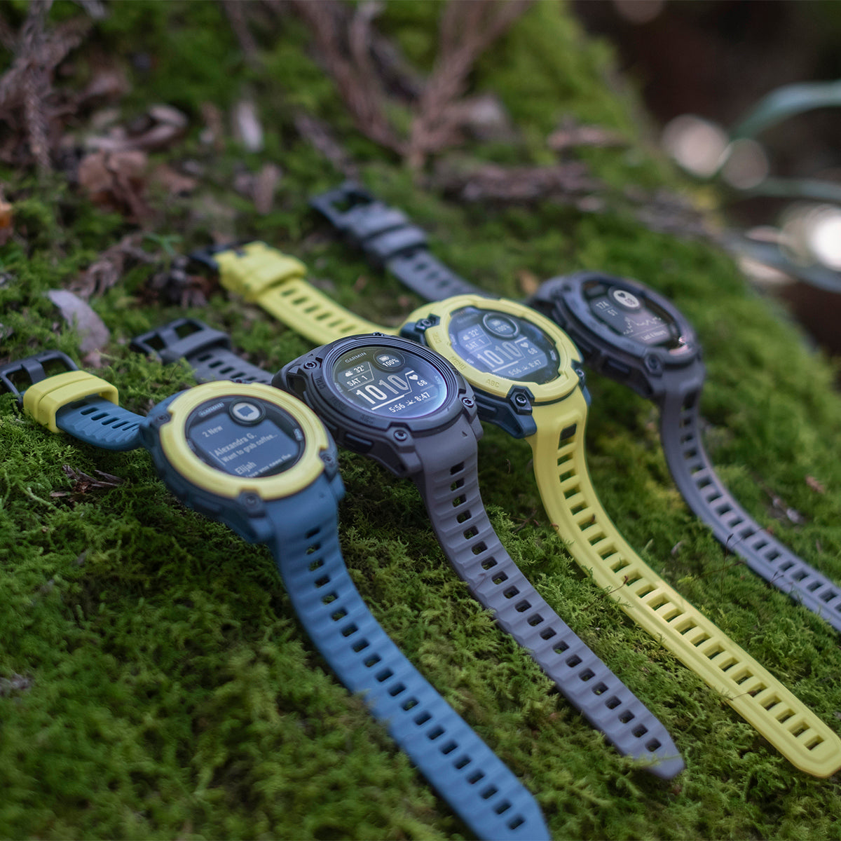 Garmin Instinct E 40mm GPS Smartwatch with Silicone Band Electric Lime/Twilight