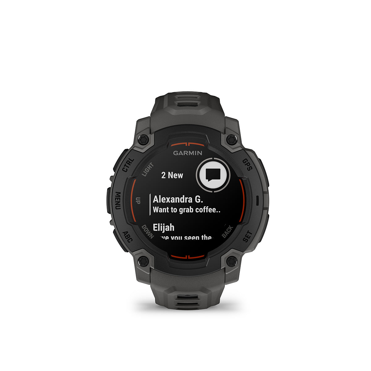 Garmin Instinct E 45mm GPS Smartwatch with Silicone Band Black/Charcoal