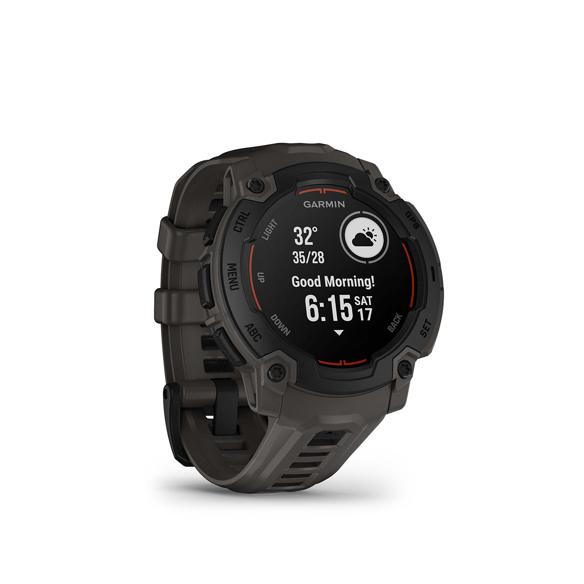 Garmin Instinct E 45mm GPS Smartwatch with Silicone Band Black/Charcoal