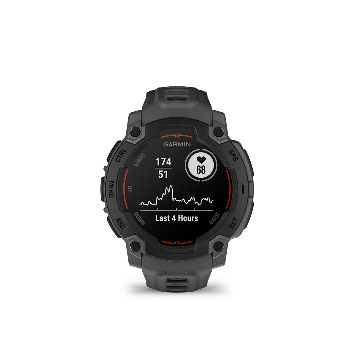 Garmin Instinct E 45mm GPS Smartwatch with Silicone Band Black/Charcoal