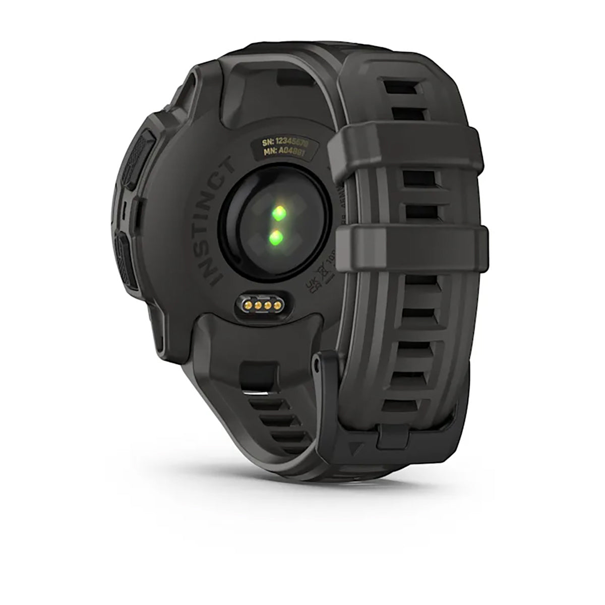 Garmin Instinct E 45mm GPS Smartwatch with Silicone Band Black/Charcoal