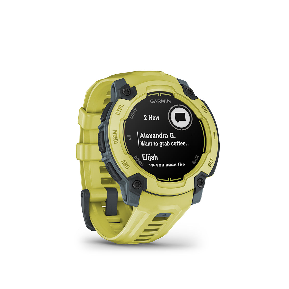 Garmin Instinct E 45mm GPS Smartwatch with Silicone Band Electric Lime