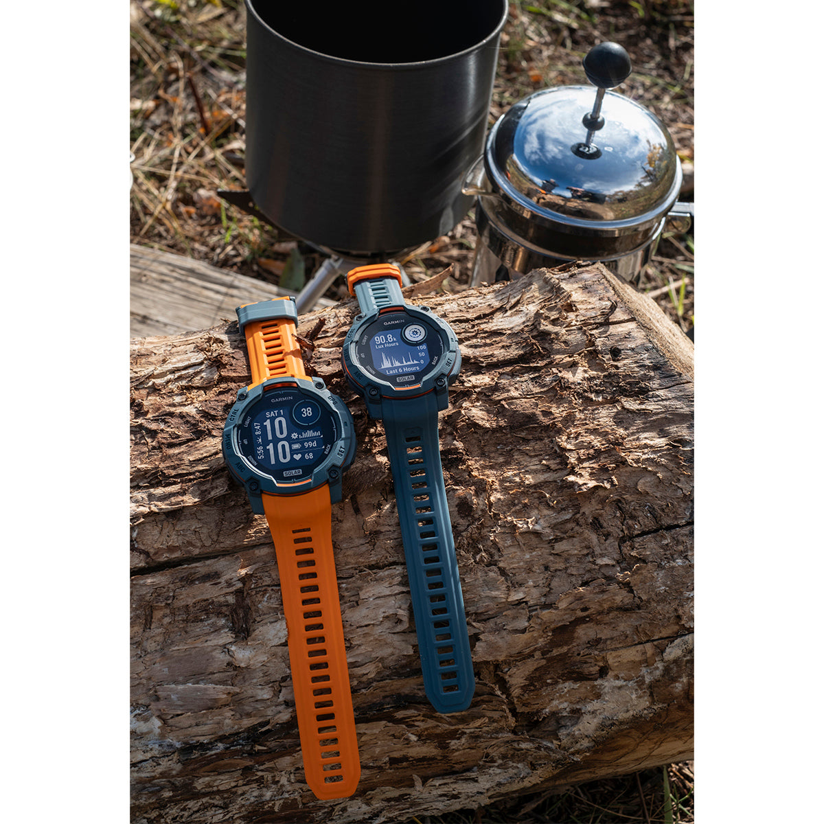 Garmin Instinct 3 45mm Solar GPS Smartwatch with Silicone Band Twilight