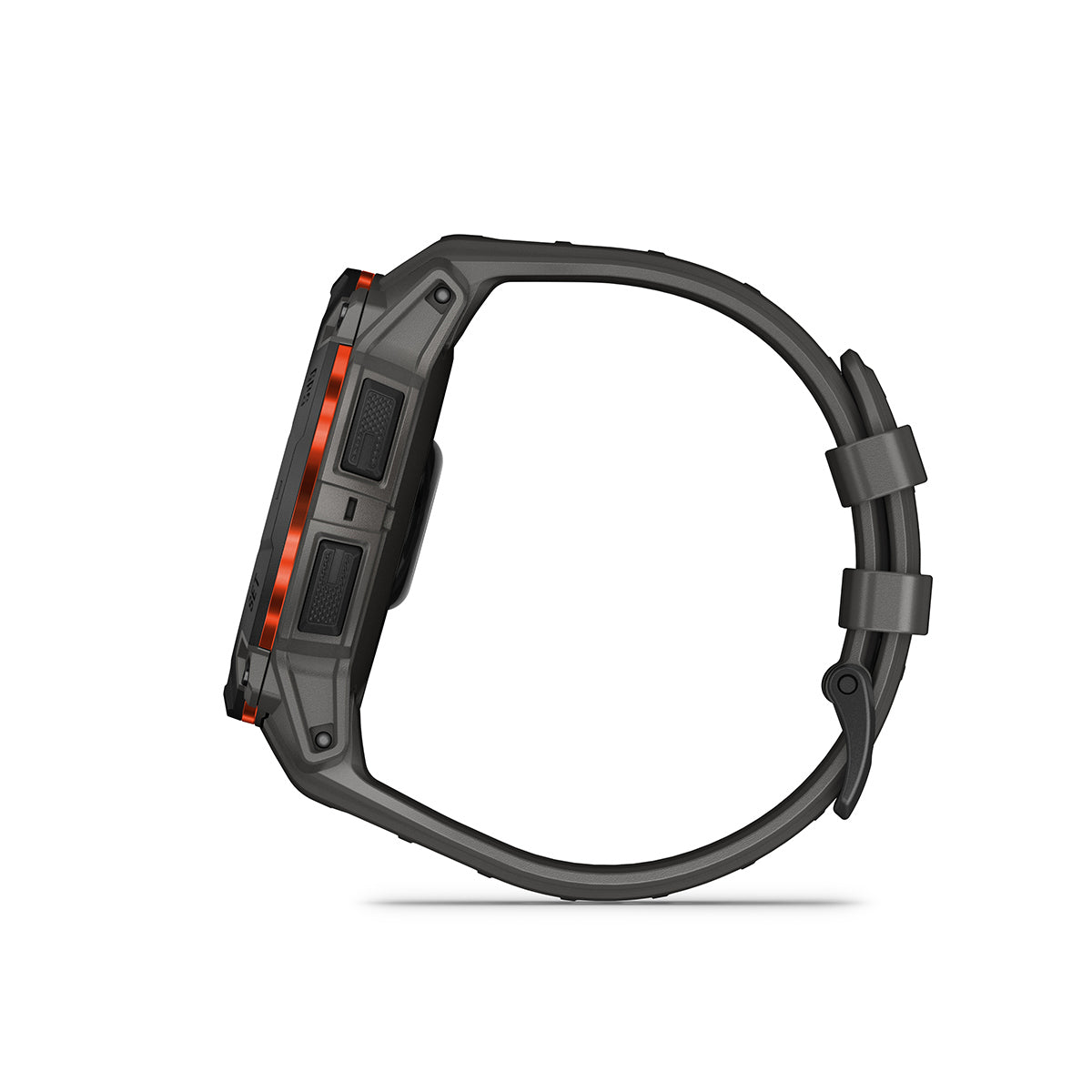 Garmin Instinct 3 50mm Solar GPS Smartwatch, Black with Charcoal Silicone Band