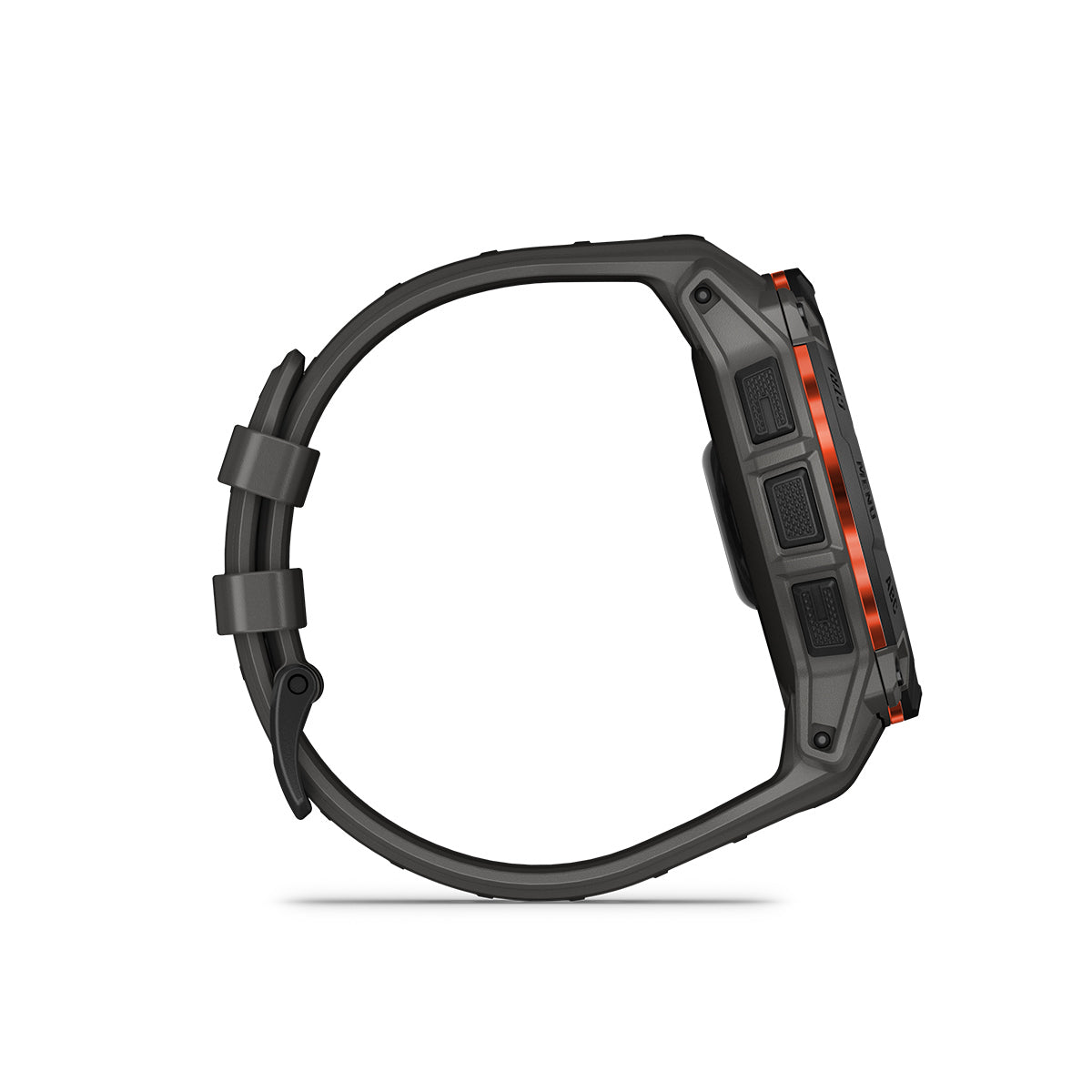 Garmin Instinct 3 50mm Solar GPS Smartwatch, Black with Charcoal Silicone Band