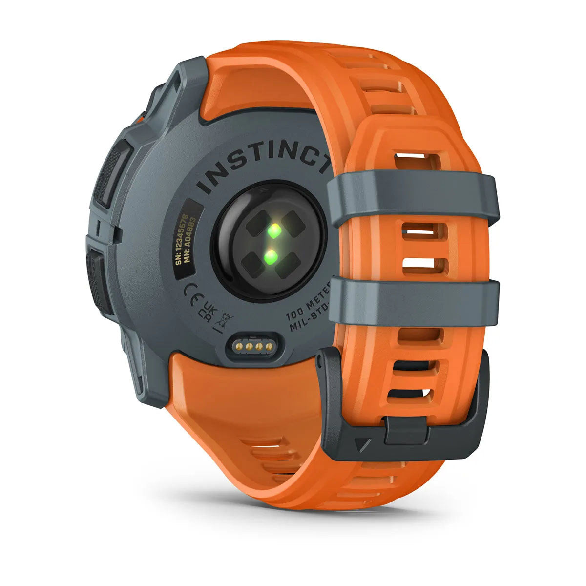 Garmin Instinct 3 50mm Solar Rugged GPS Smartwatch, Twilight Bezel with Solstice Silicone Band