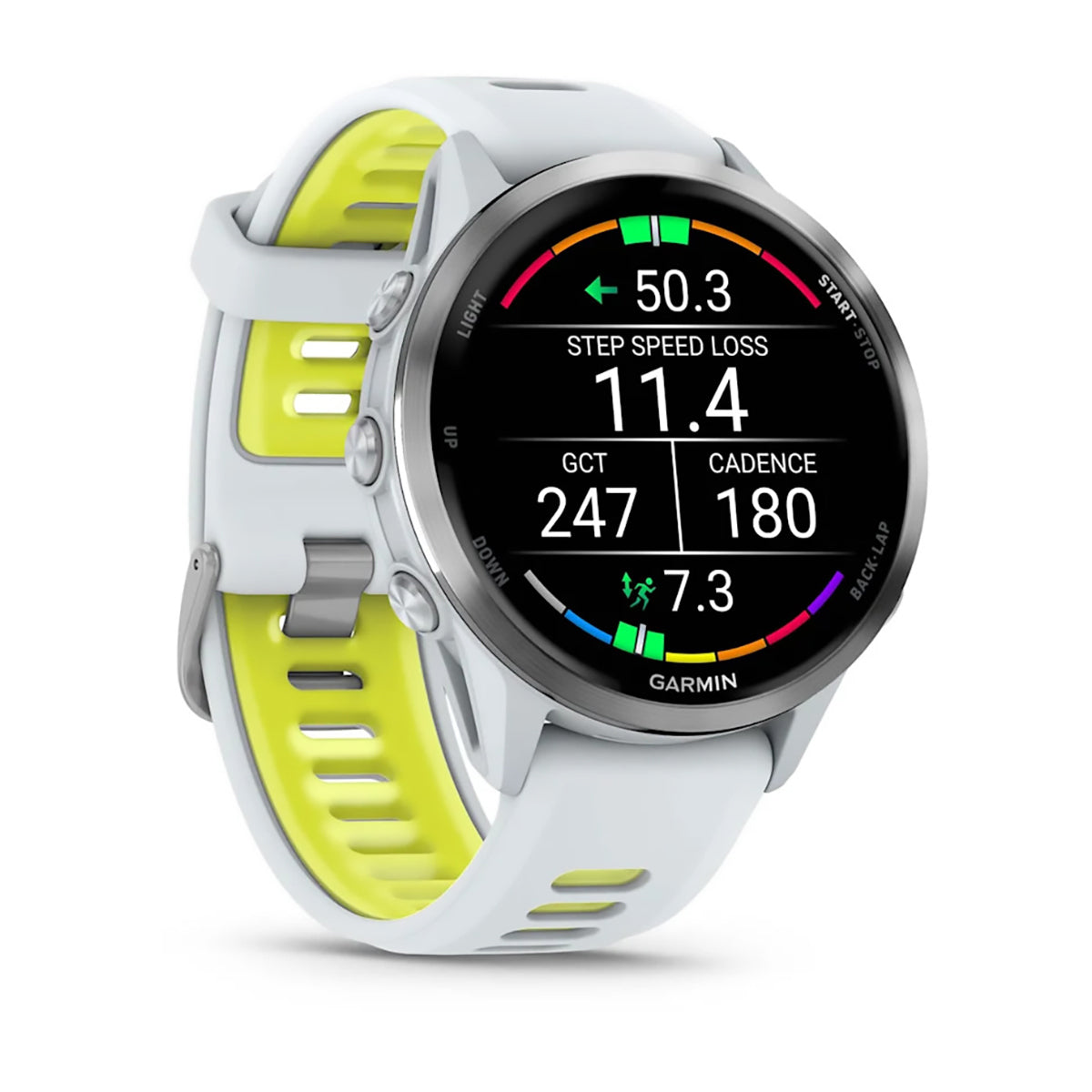 Garmin Forerunner 970 Advanced GPS Running Smartwatch Titanium/Whitestone
