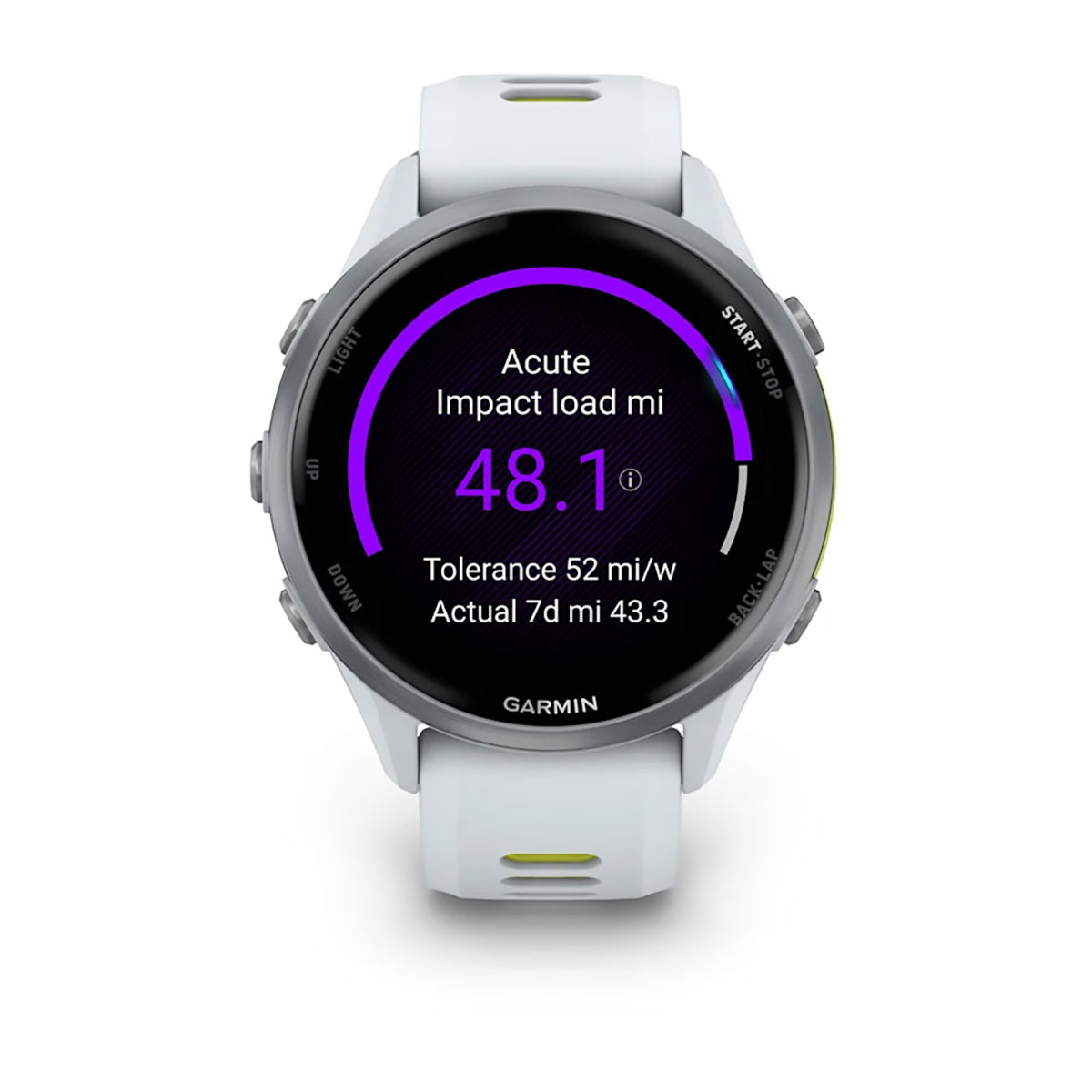 Garmin Forerunner 970 Advanced GPS Running Smartwatch Titanium/Whitestone