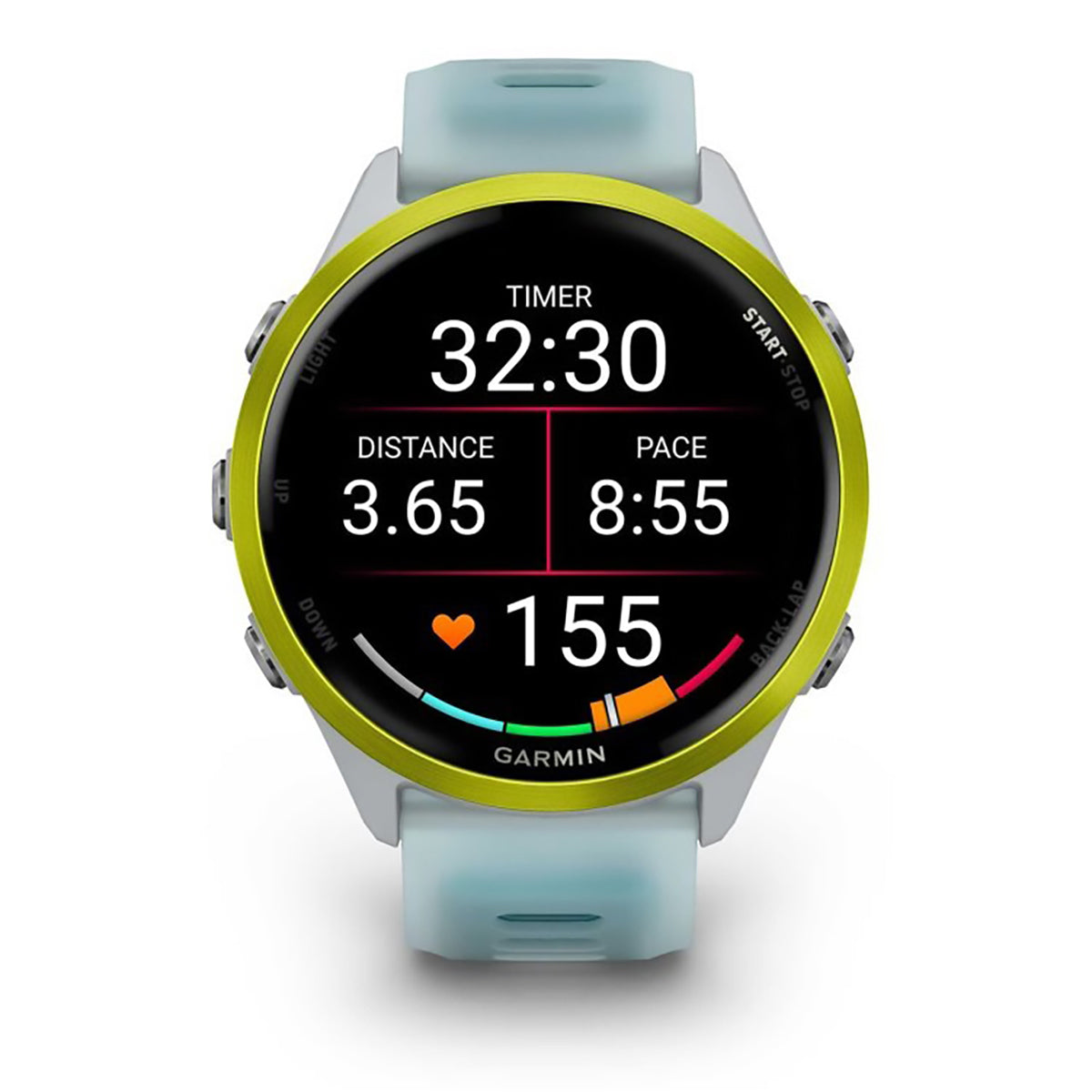 Garmin Forerunner 570 Advanced GPS Running Smartwatch Amp Yellow/Whitestone 47mm