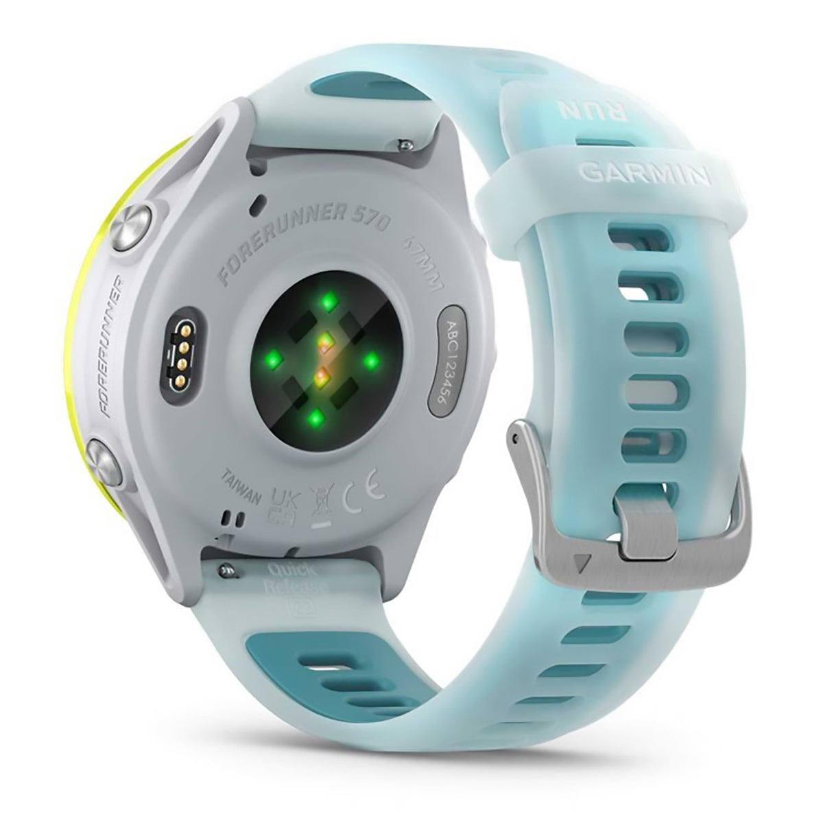 Garmin Forerunner 570 Advanced GPS Running Smartwatch Amp Yellow/Whitestone 47mm