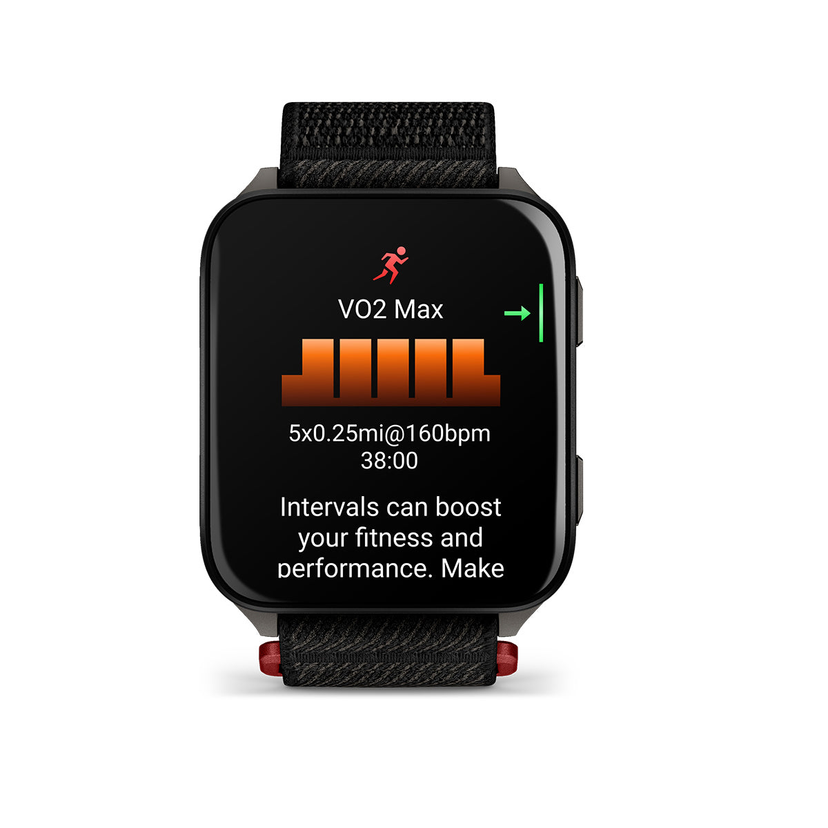 Garmin Venu X1 AMOLED GPS Smartwatch, Slate Titanium Caseback with Black ComfortFit Nylon Band