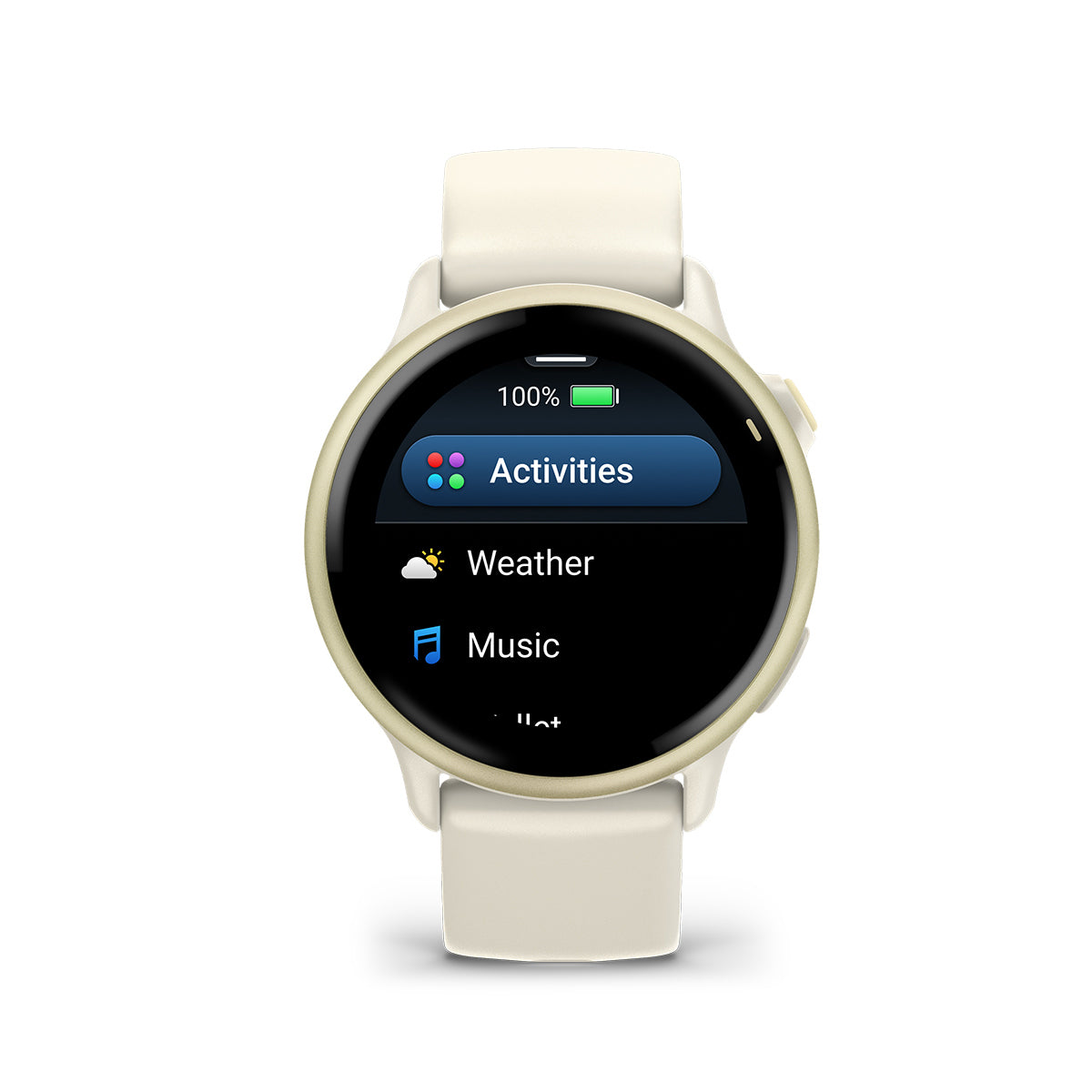 Garmin vivoactive 6 42mm GPS Smartwatch Lunar Gold