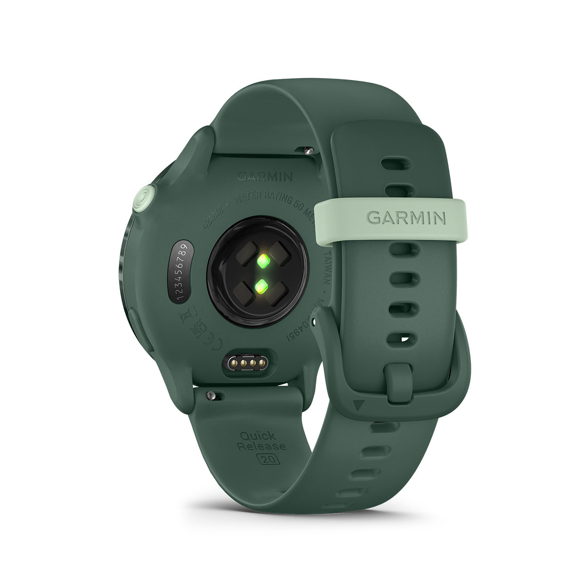 Garmin vivoactive 6 42mm GPS Smartwatch Metallic Jasper Green