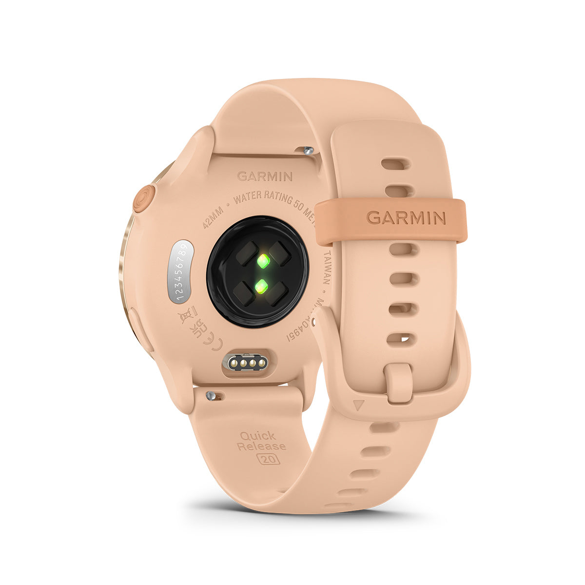 Garmin vivoactive 6 42mm GPS Smartwatch Metallic Pink Dawn