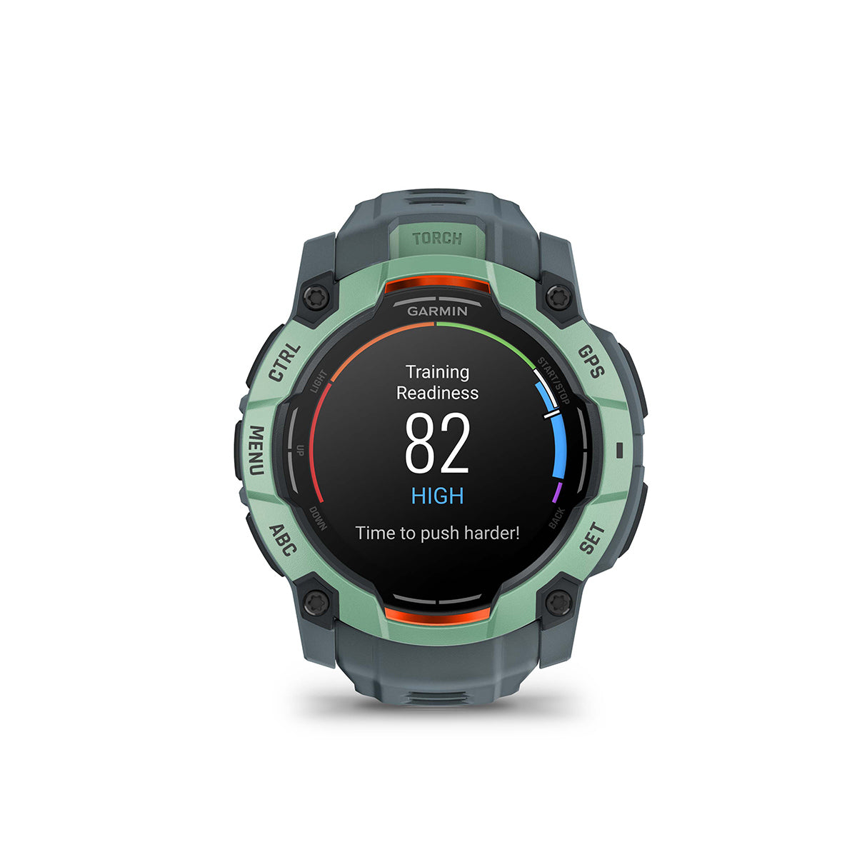 Garmin Instinct 3 50mm AMOLED GPS Smartwatch with Silicone Band Neotropic/Twilight