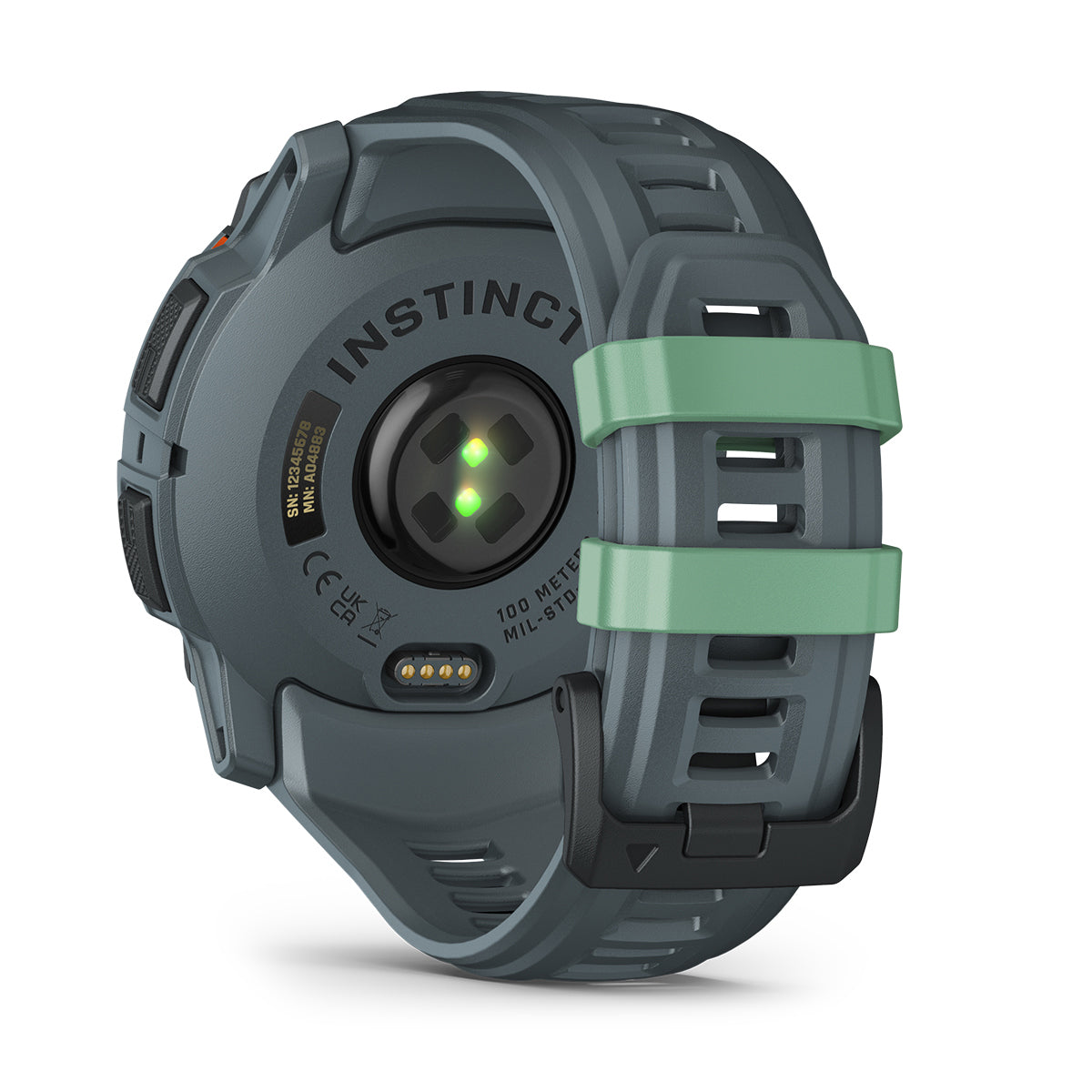 Garmin Instinct 3 50mm AMOLED GPS Smartwatch with Silicone Band Neotropic/Twilight