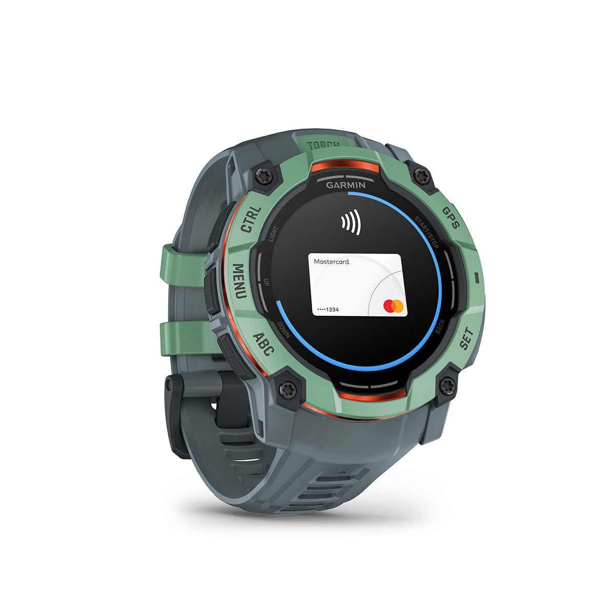 Garmin Instinct 3 50mm AMOLED GPS Smartwatch with Silicone Band Neotropic/Twilight